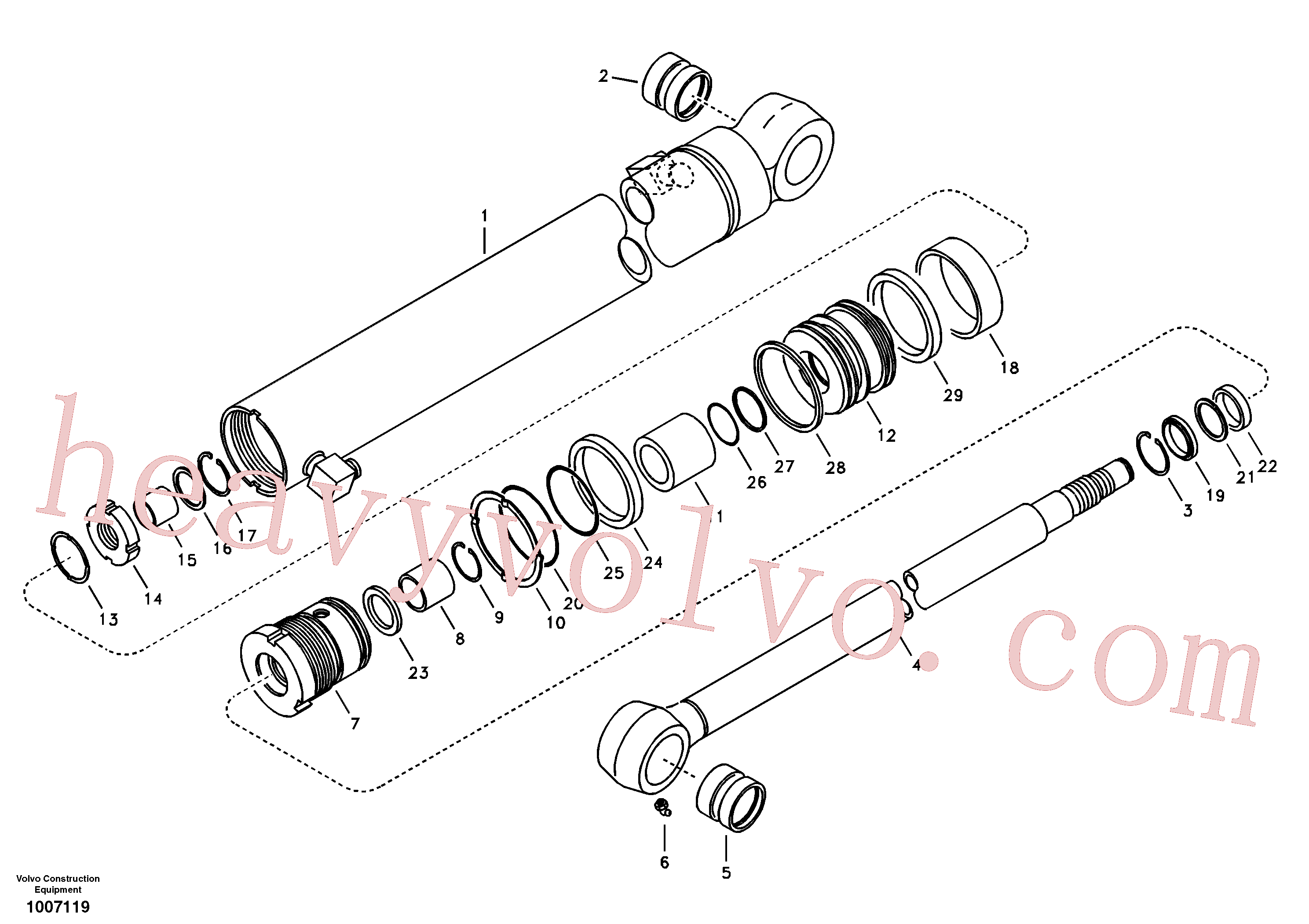 Volvo excavator part SA9481-20002 Nipple for sale