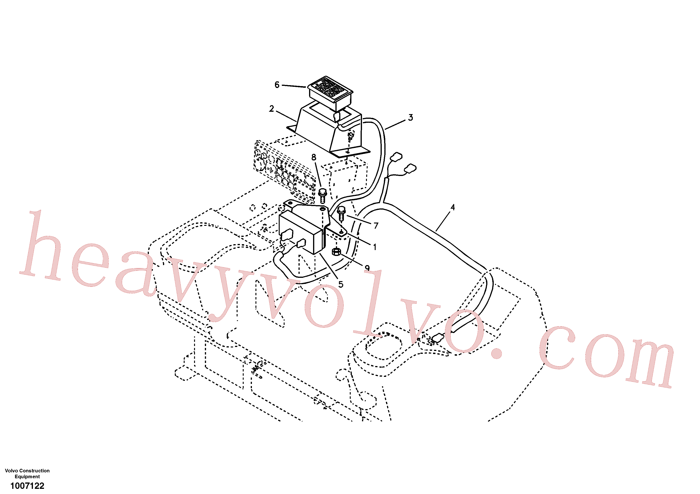 VOE14510758 Wiring harness for Volvo Excavator Parts