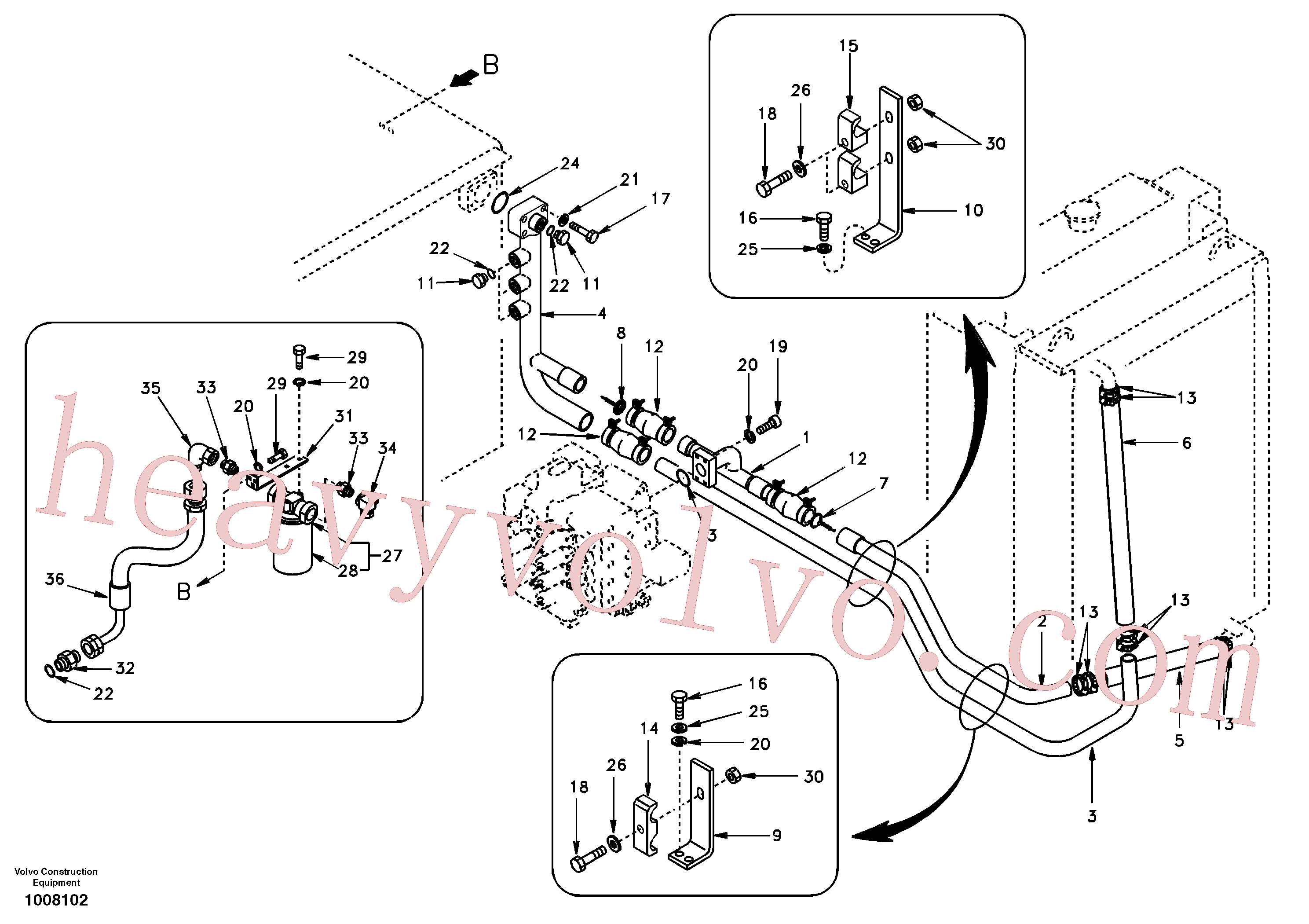 China Made SA9452-05209 Rockmaster/1SC parts for Volvo Excavator