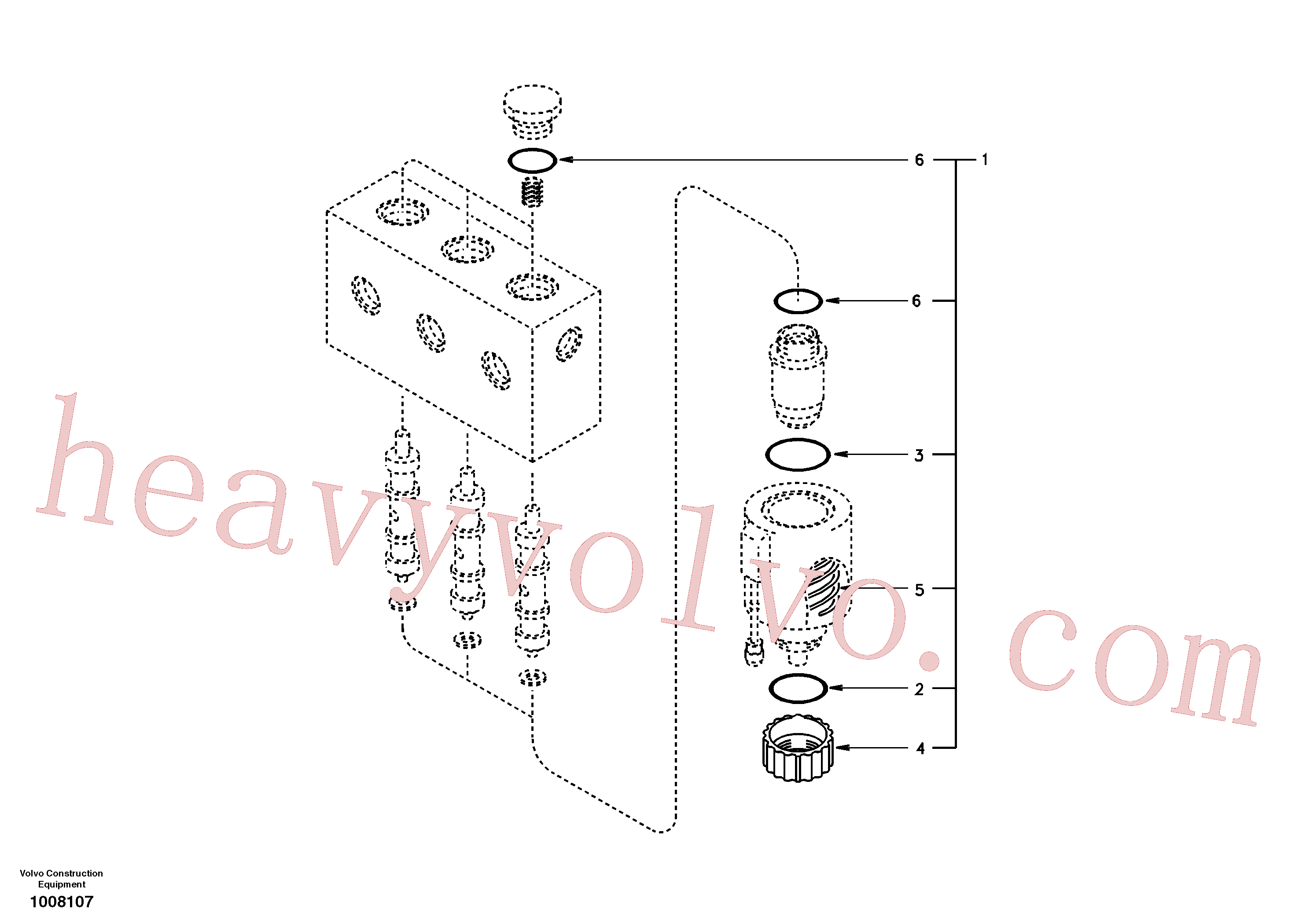 SA1148-00041 Solenoid valve for Volvo Excavator spare