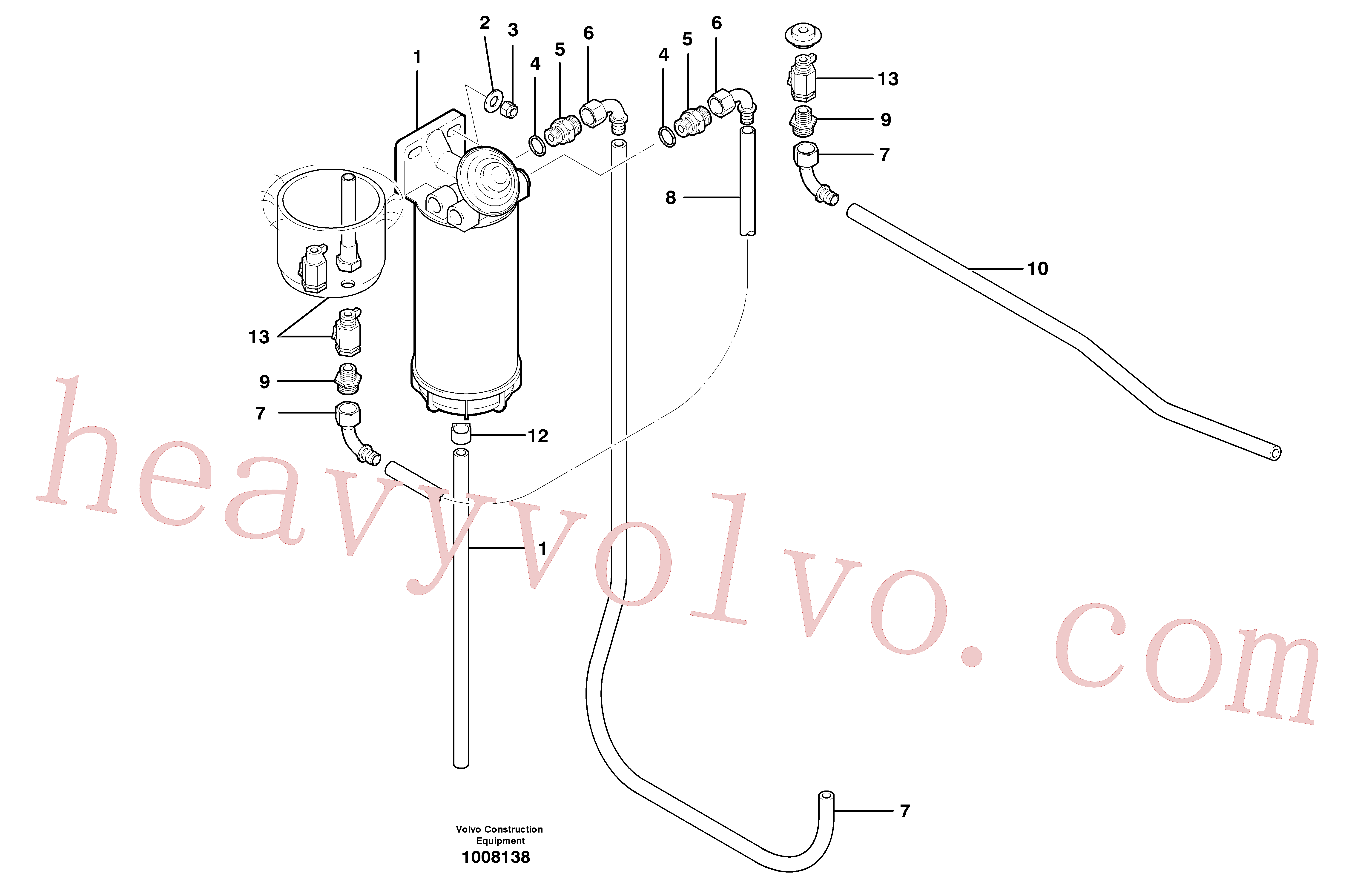 China Made VOE20549894 Plane gasket, Sealing ring parts for Volvo Excavator