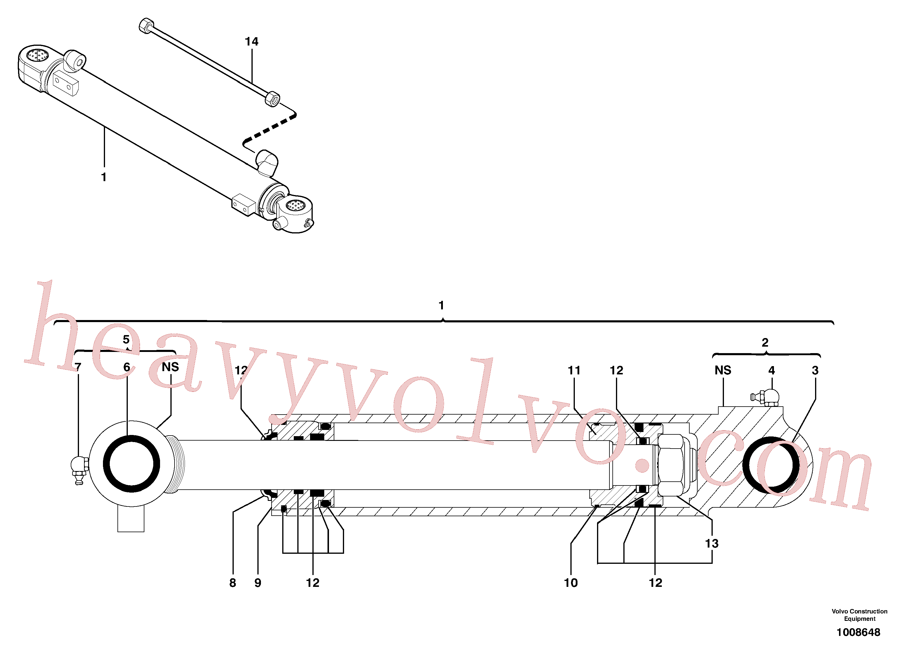 Wholesale PJ3870121 Bushing for Volvo Excavator