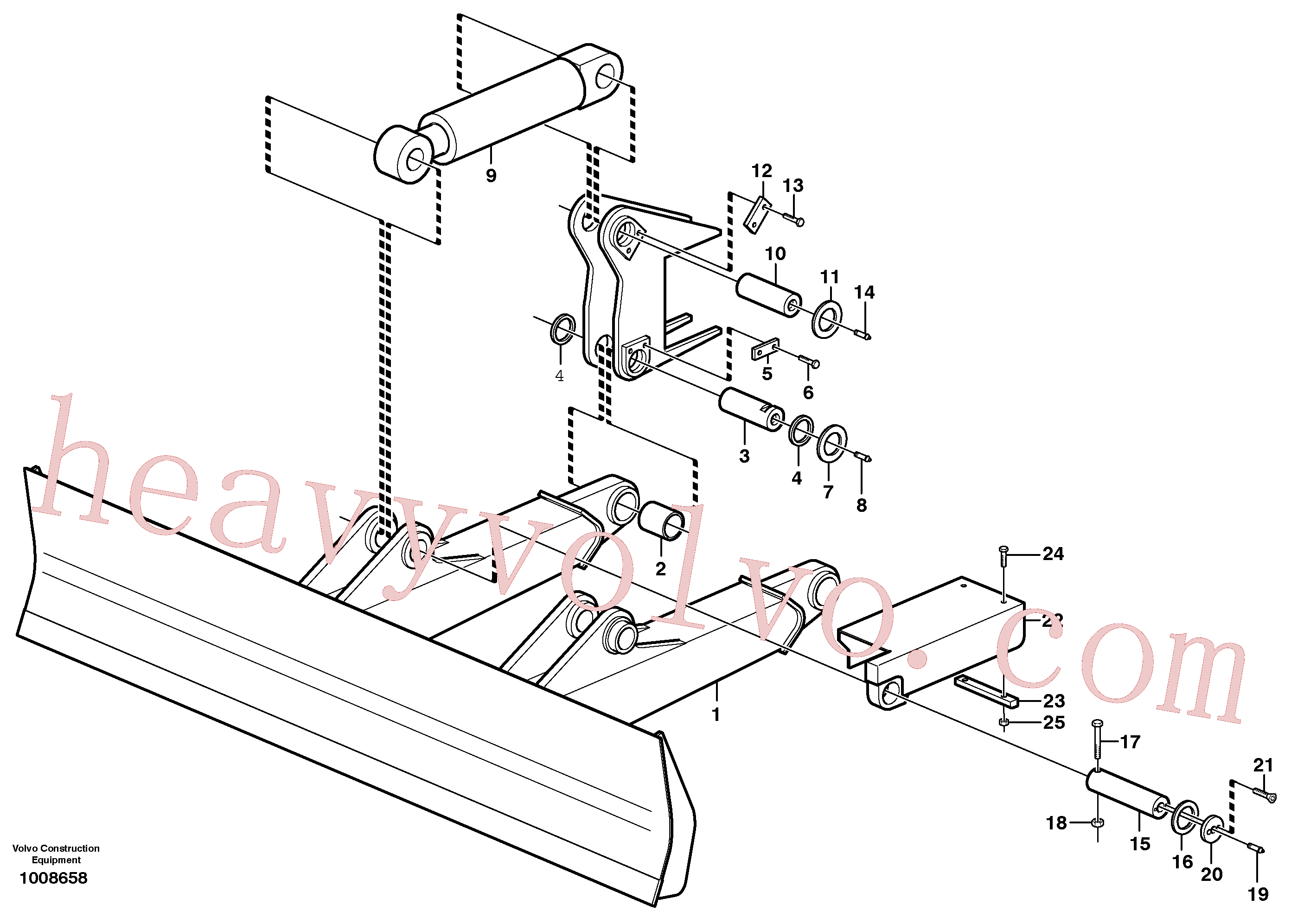 VOE14347051 Bushing for Volvo Excavator Parts