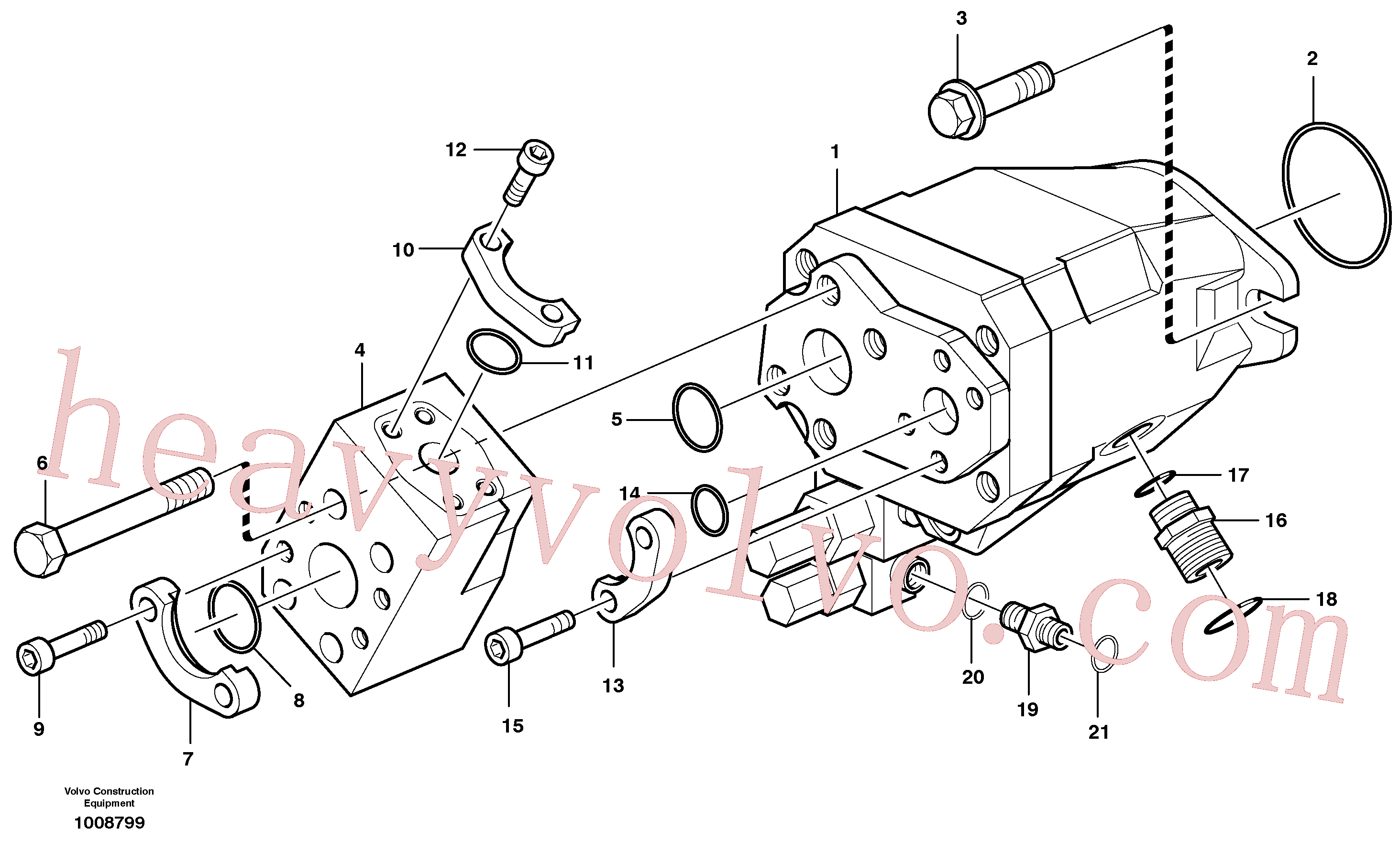 Volvo excavator part VOE925260 O-ring for sale