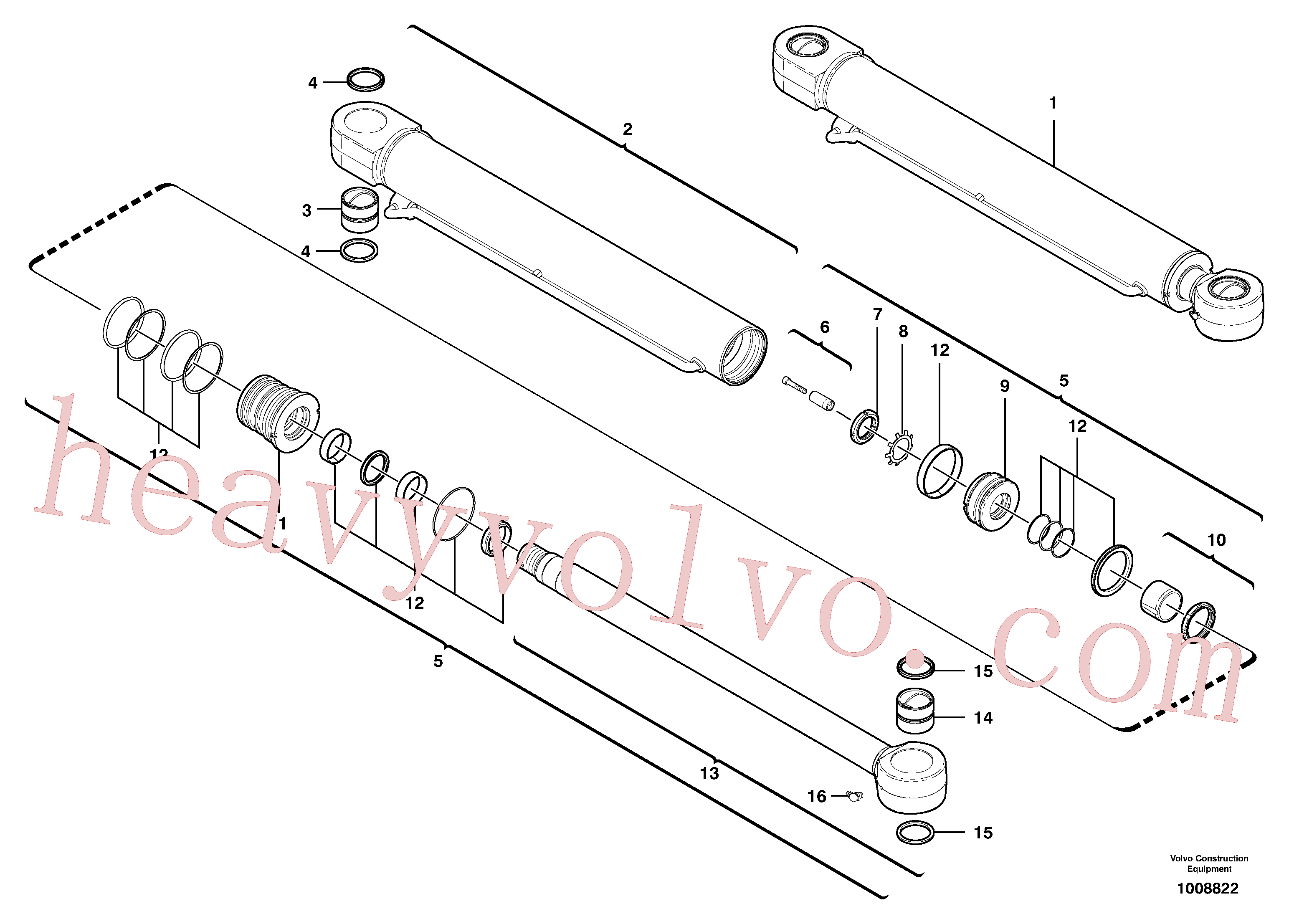 Volvo VOE11710563 Piston aftermarket part for sale