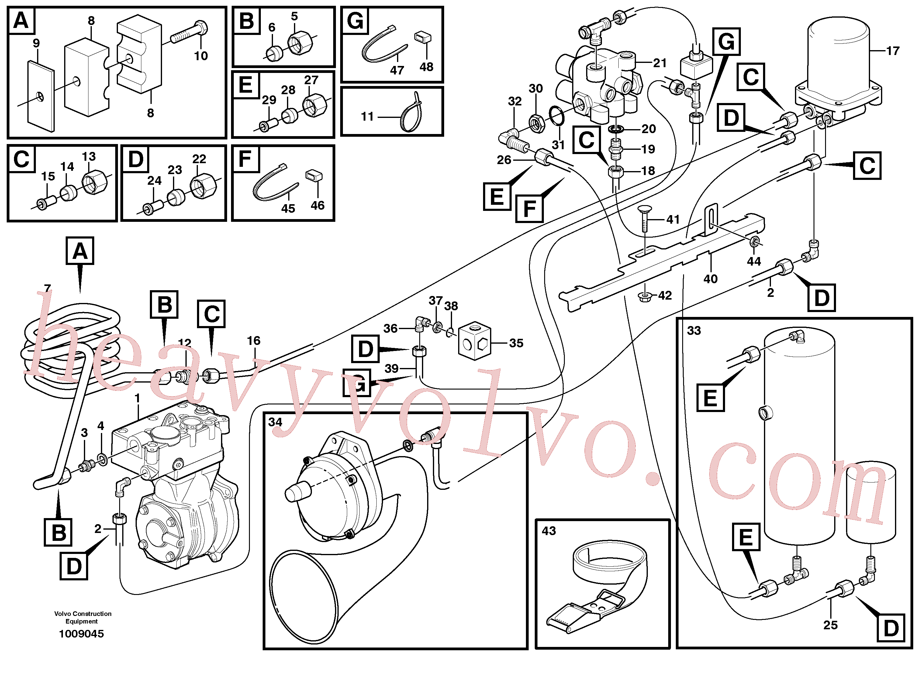 Wholesale VOE11991685 Gasket for Volvo Excavator