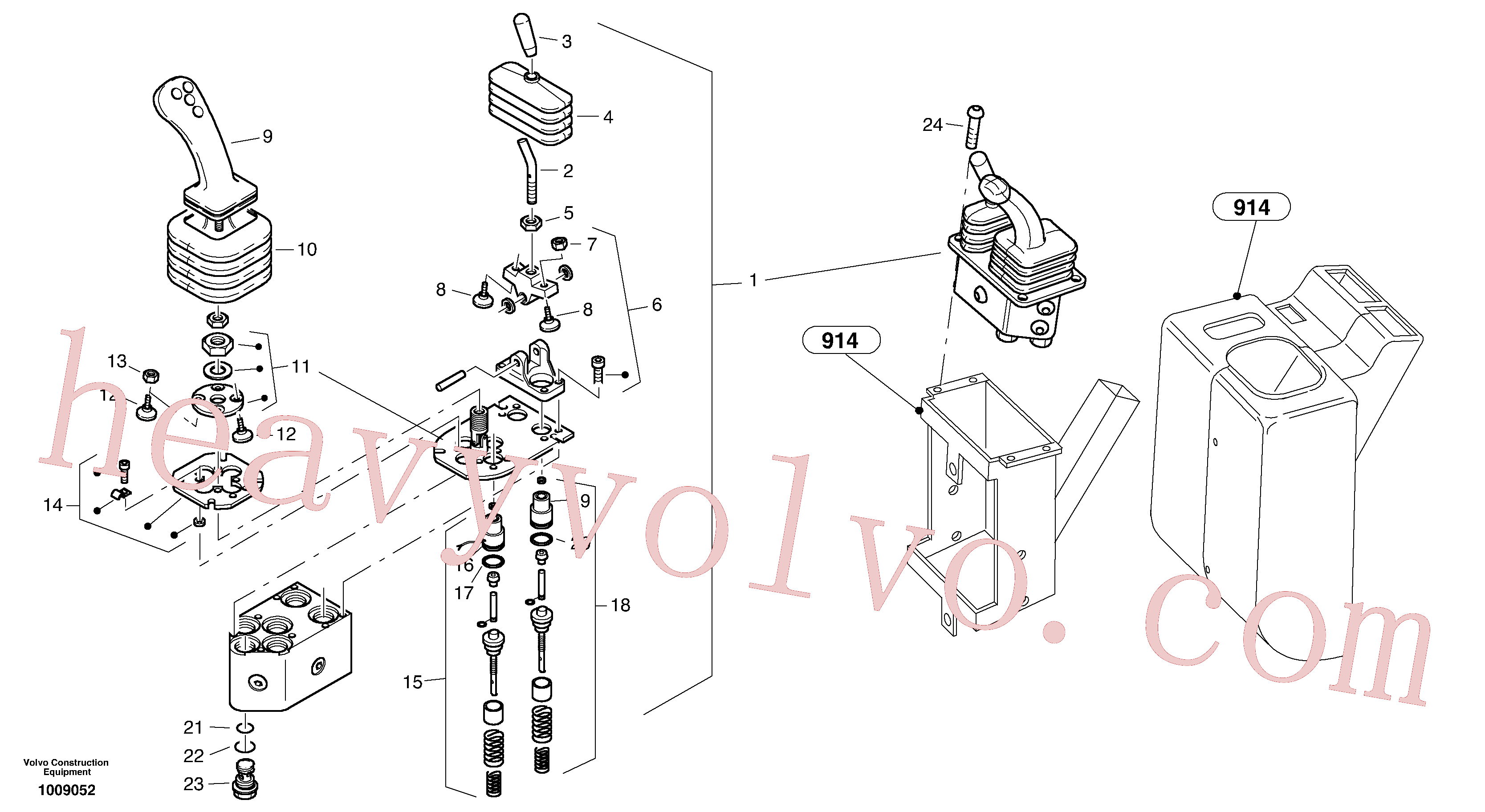 China Made ZM2905283 Button parts for Volvo Excavator