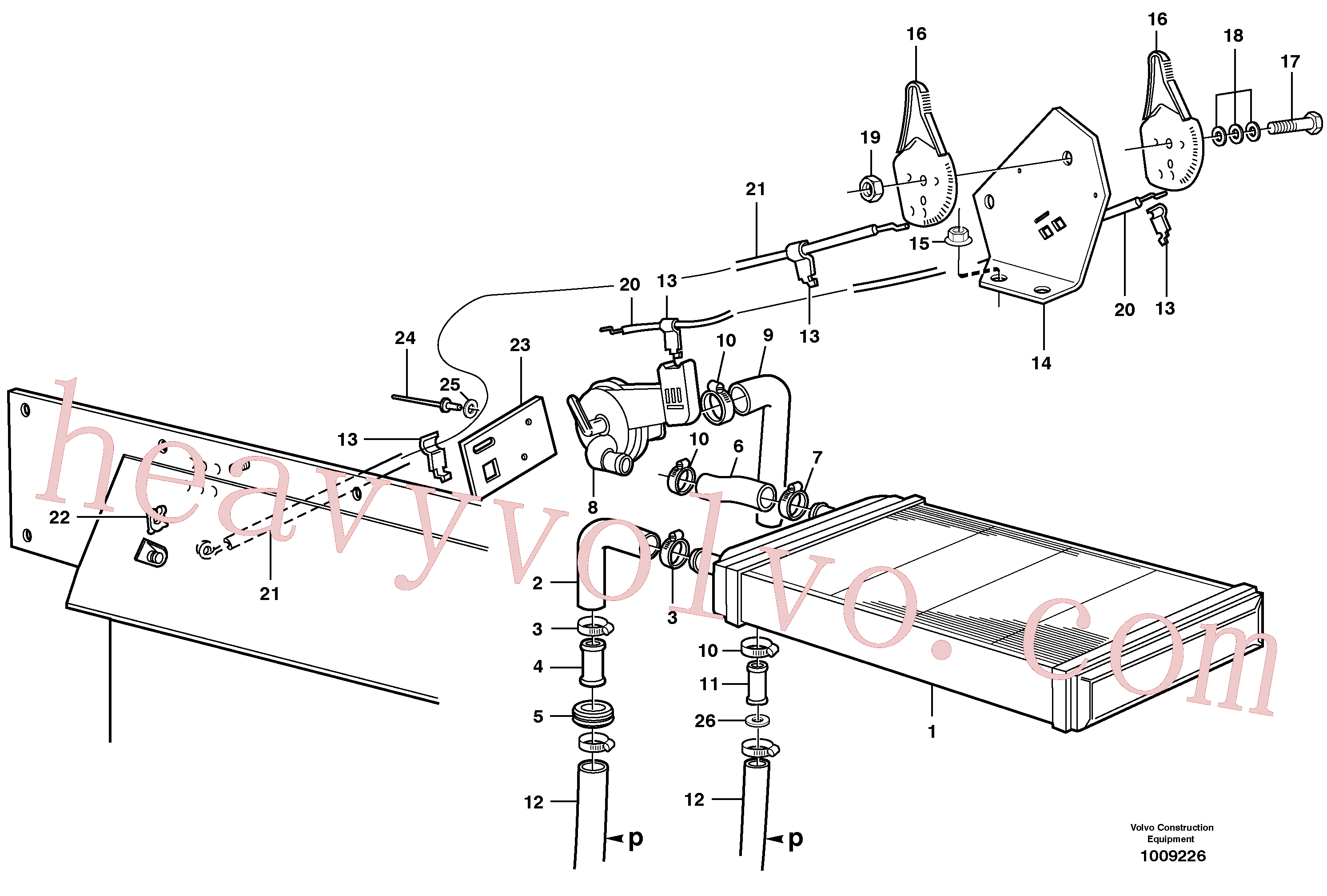Volvo Assembly VOE13942672 Blind rivet for sale