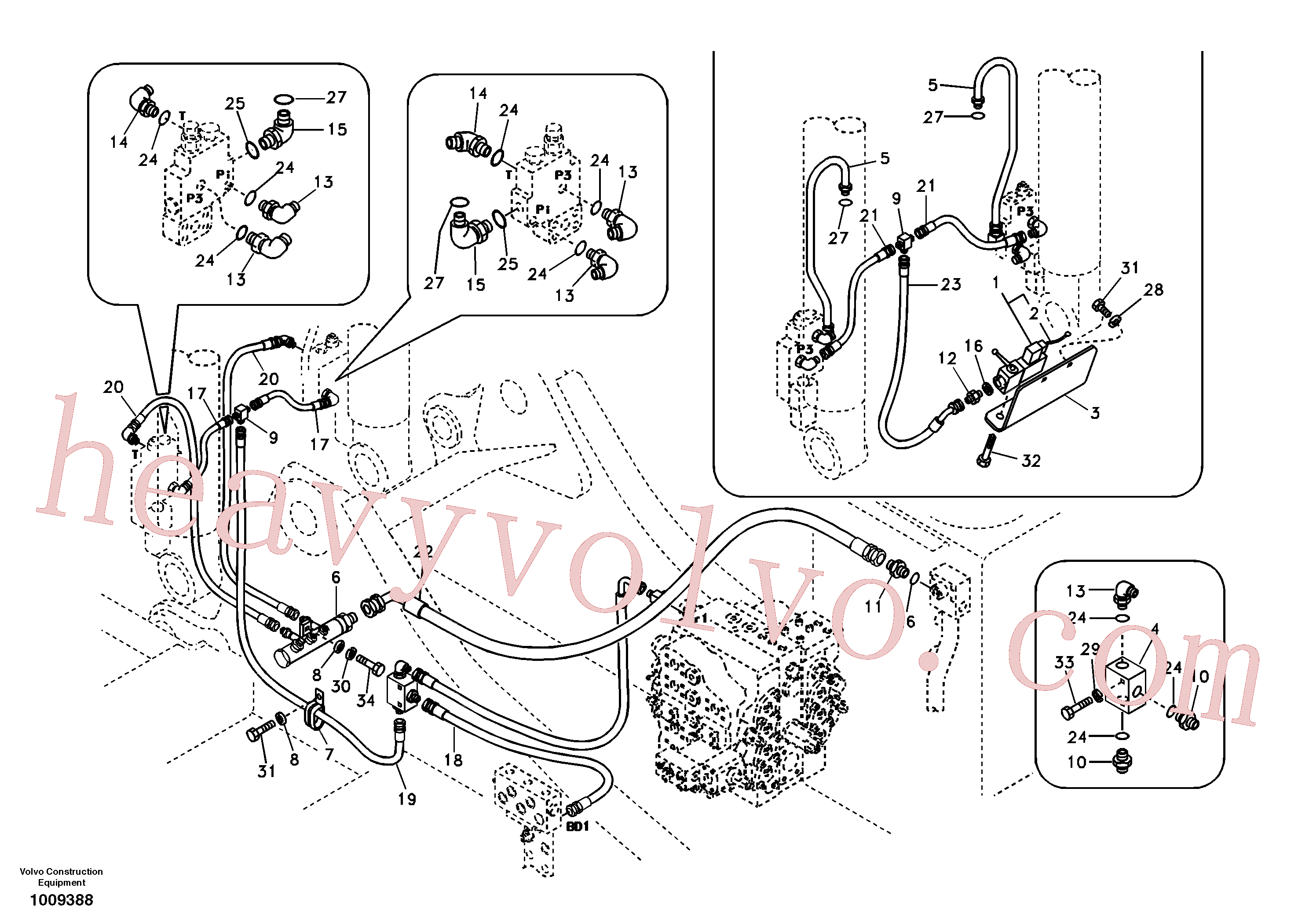 Volvo Assembly SA1174-51082 Pipe for sale
