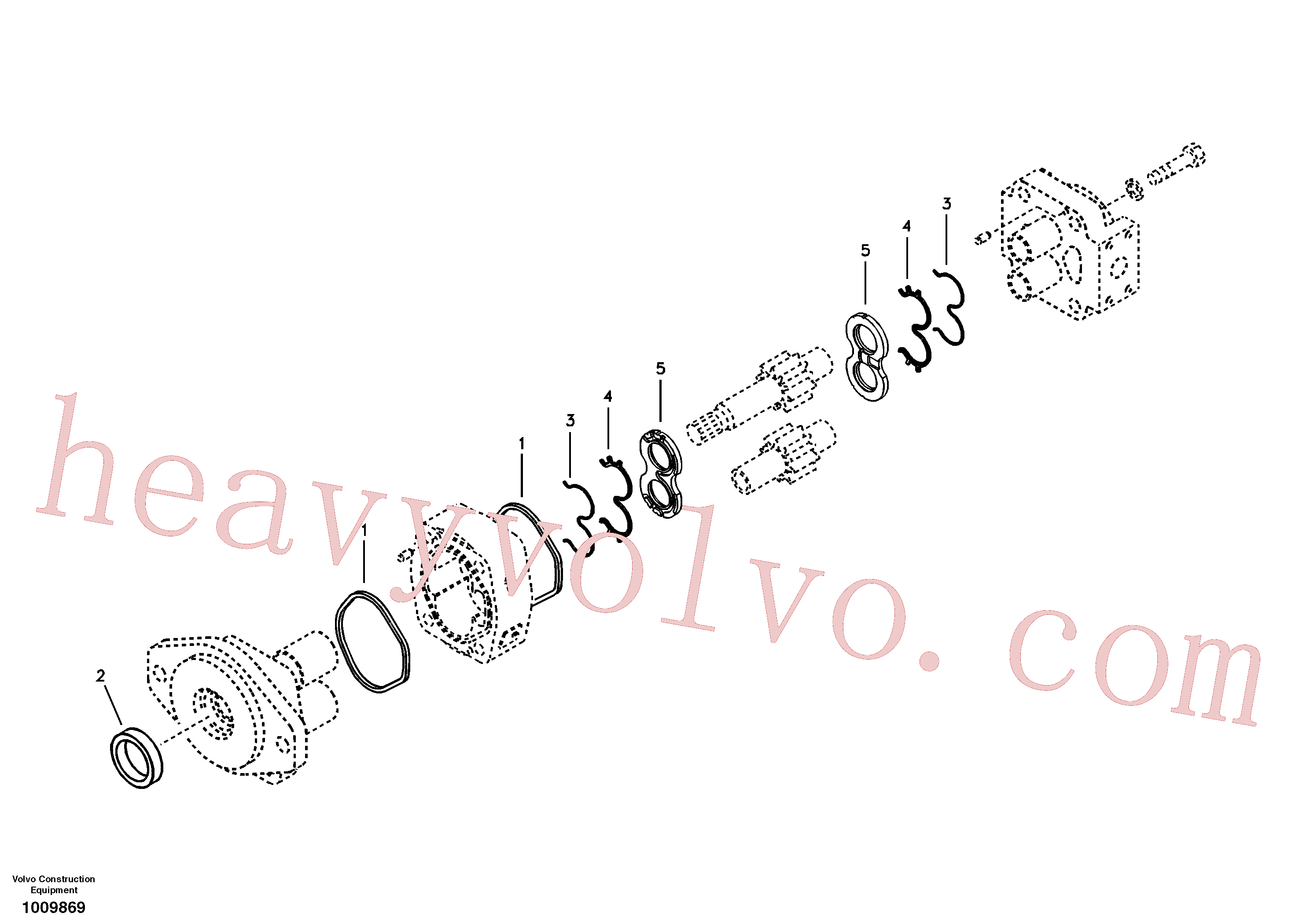 China Made VOE14536197 Plate parts for Volvo Excavator