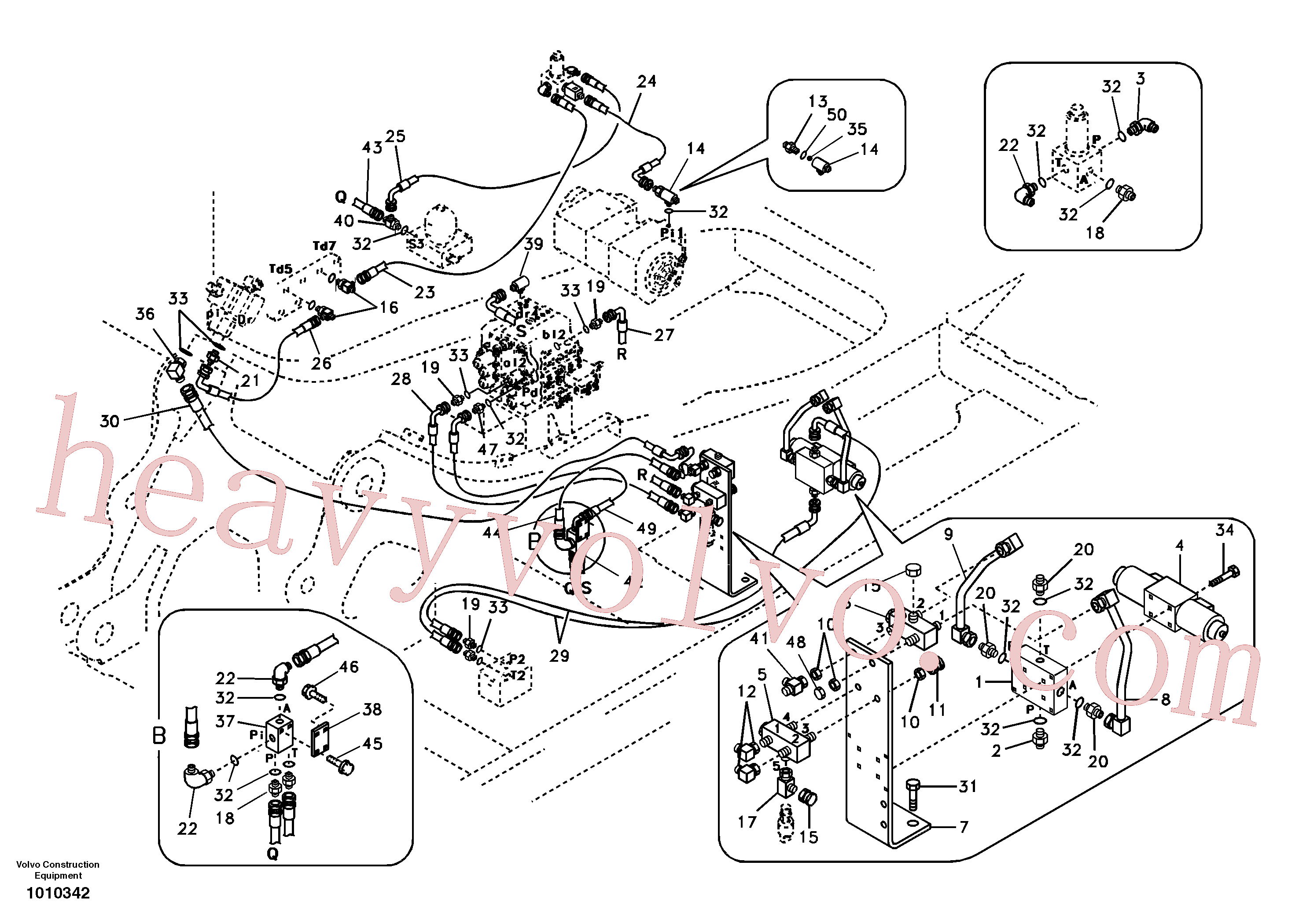 Volvo SA9451-02230 Hose assembly aftermarket part for sale