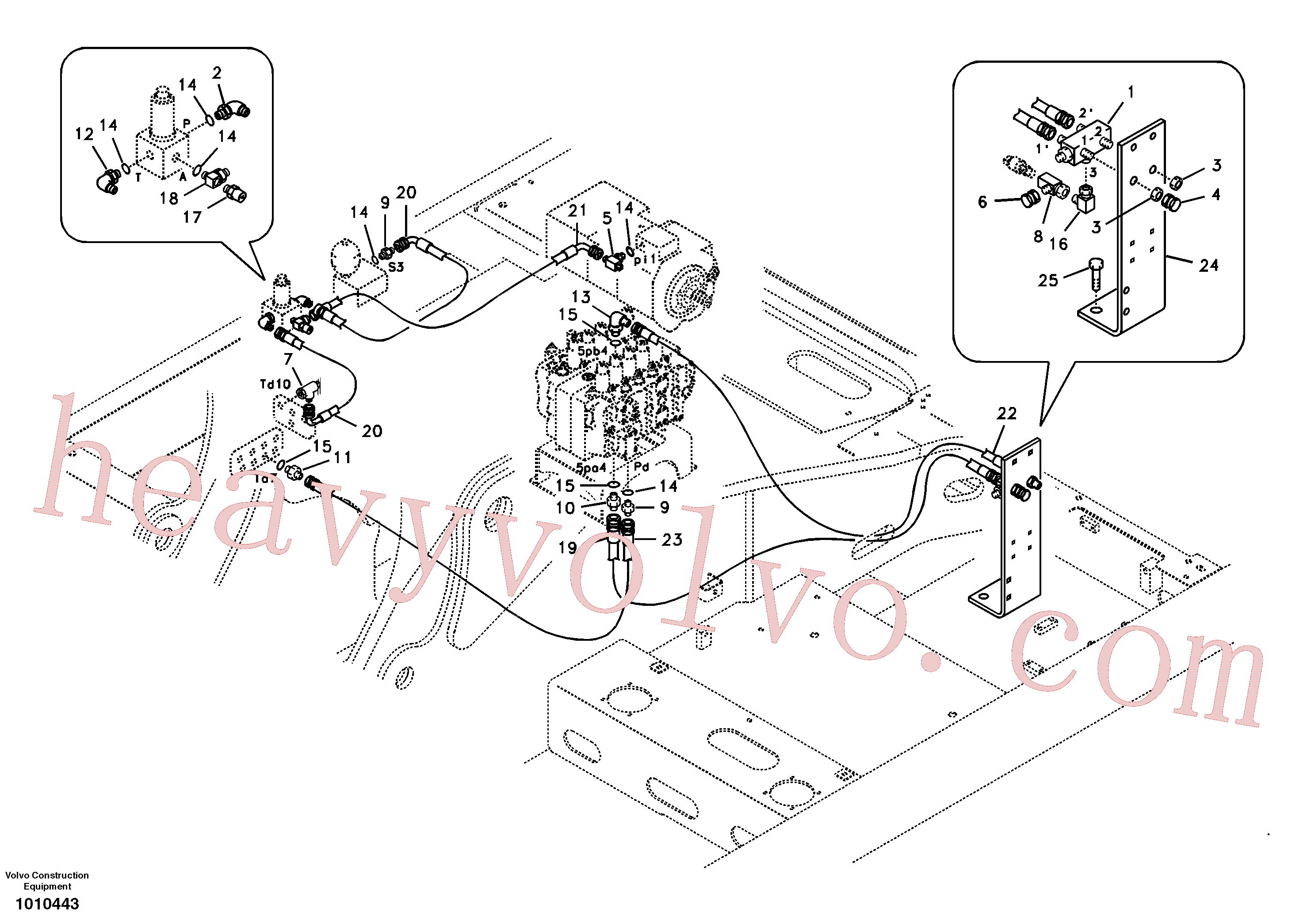 VOE9411-90410 Solenoid valve for Volvo Excavator spare