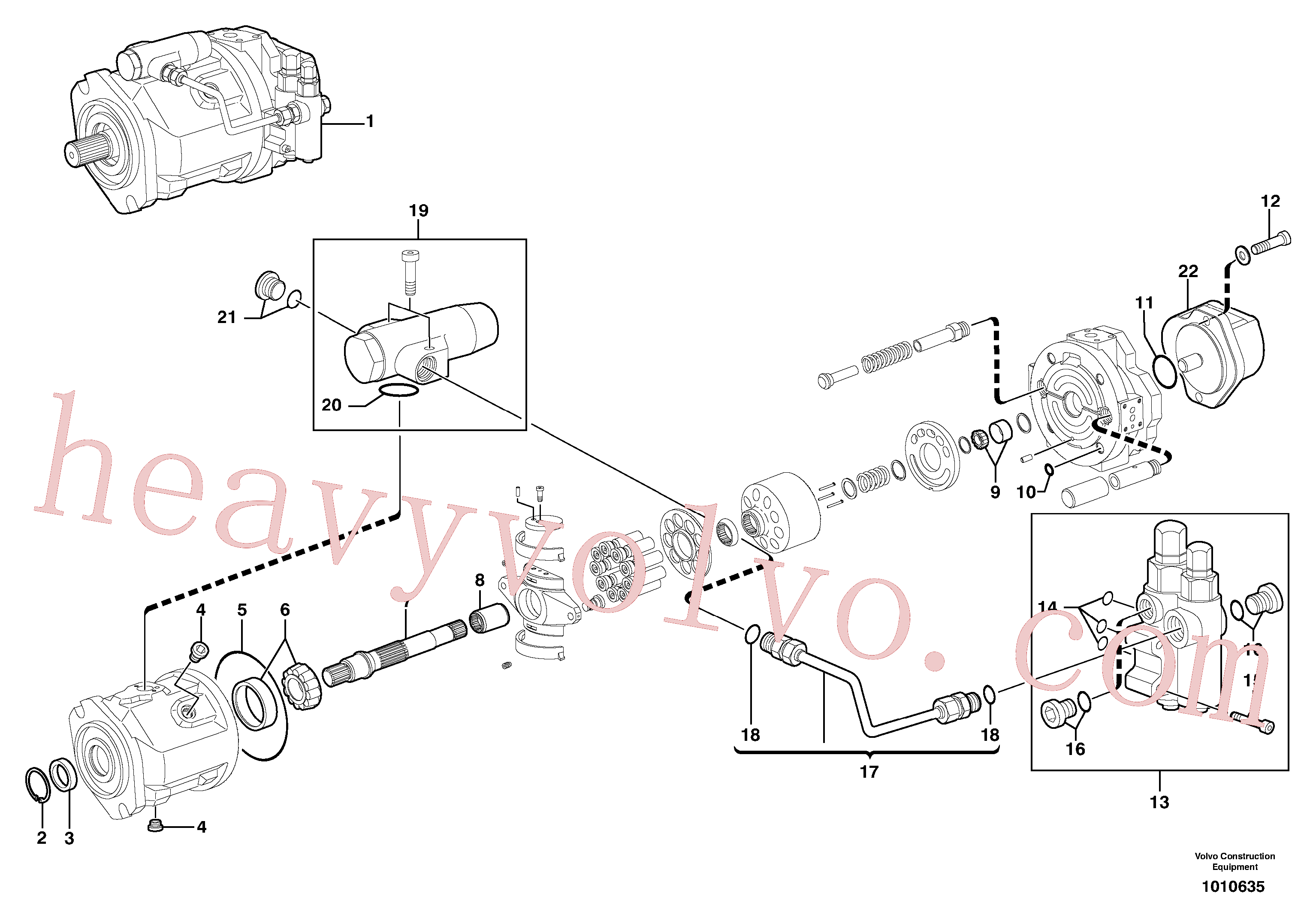 Volvo Assembly VOE11712908 Hexagon screw for sale