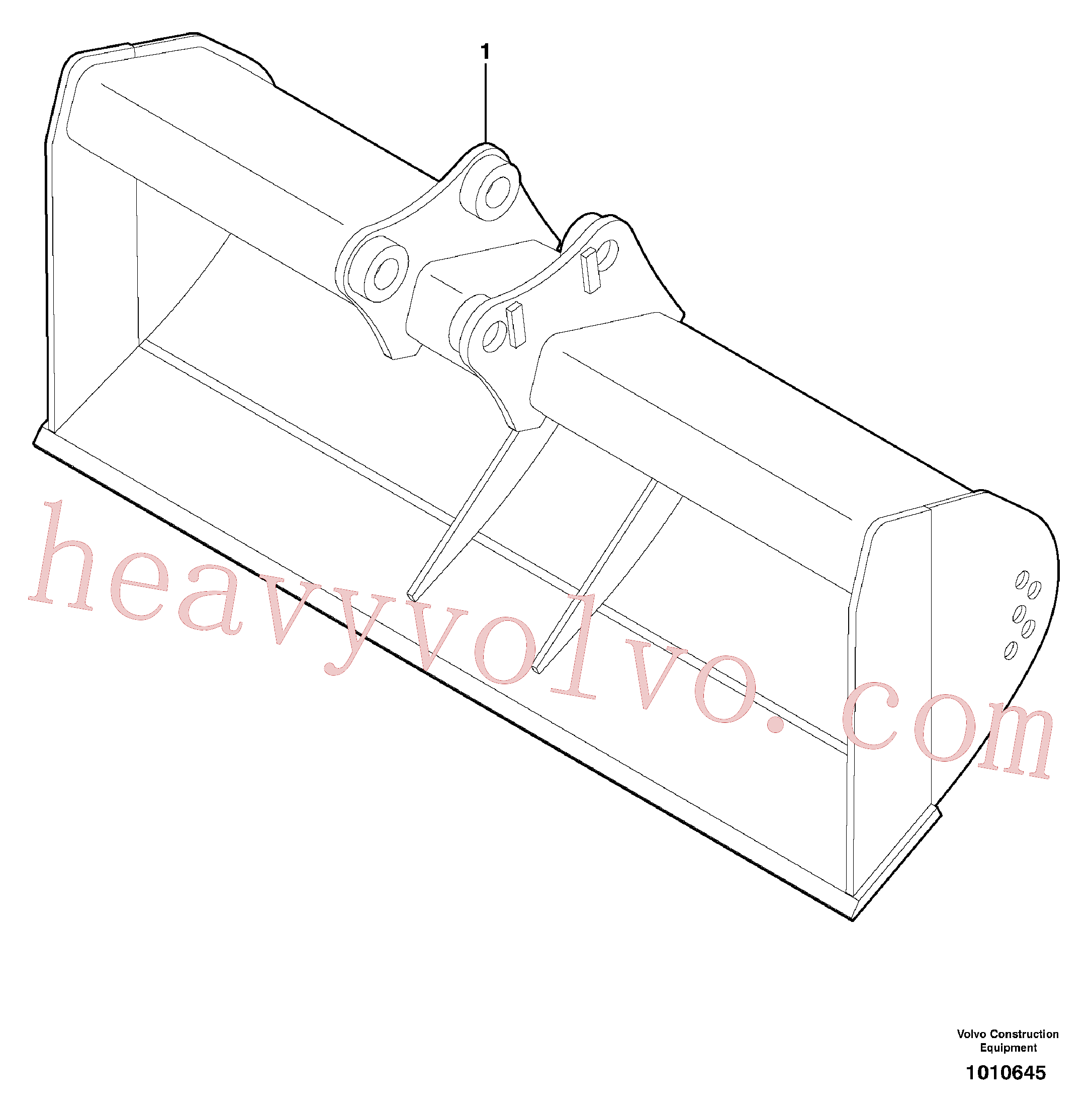 Volvo Assembly VOE11804602 Road ditching bucket for sale