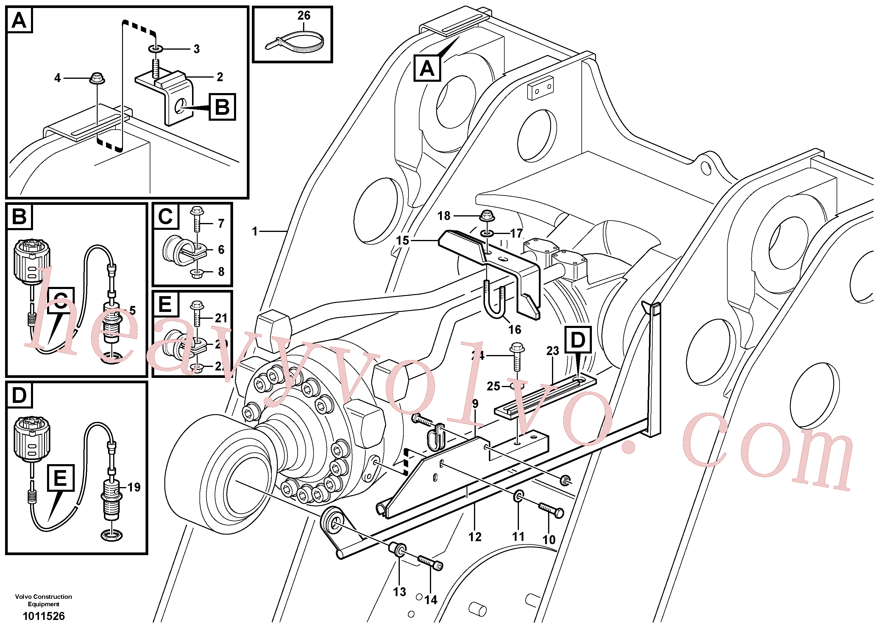 Volvo VOE11176552 Indicator aftermarket part for sale