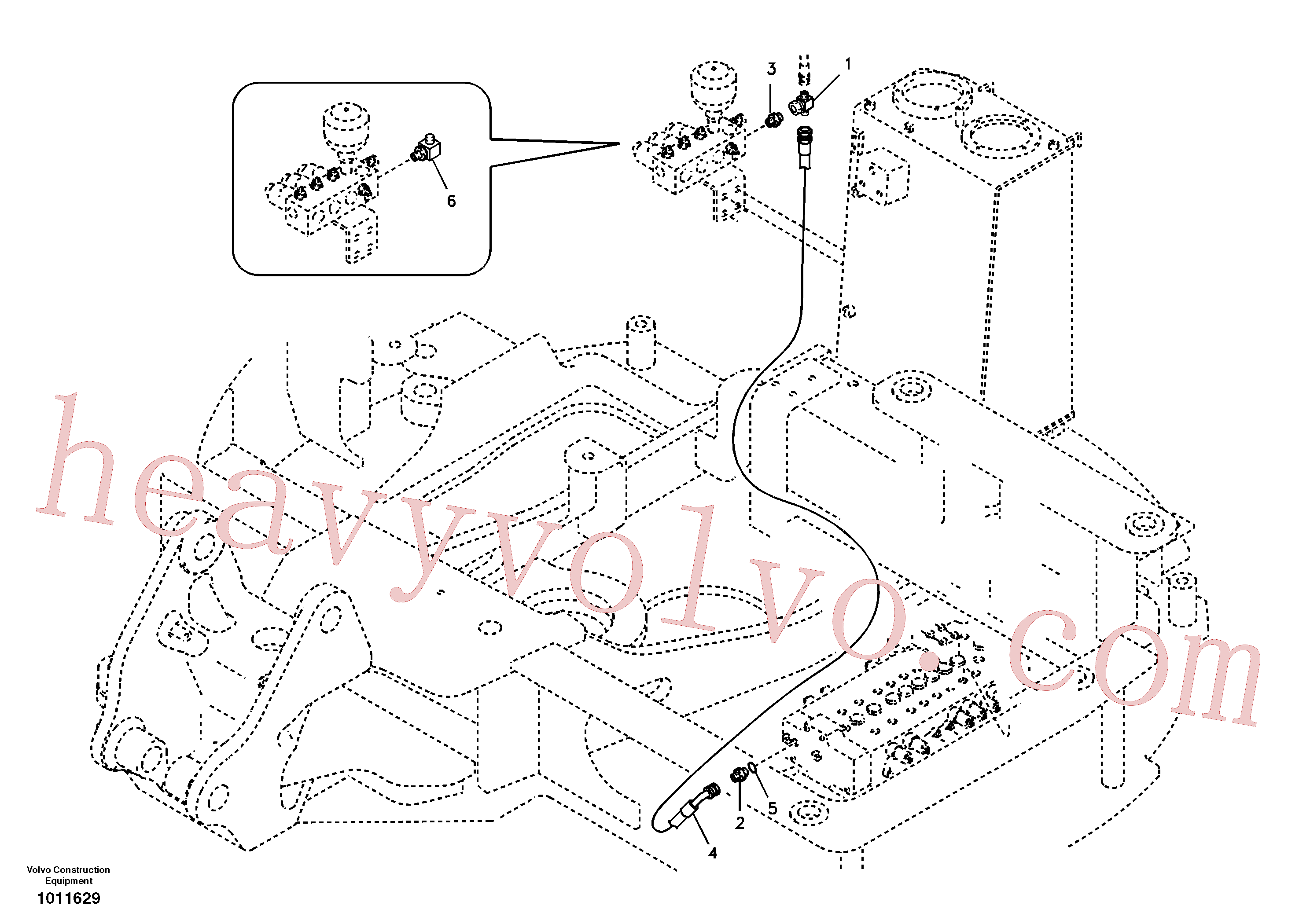 Volvo Assembly SA9412-31040 Connector for sale