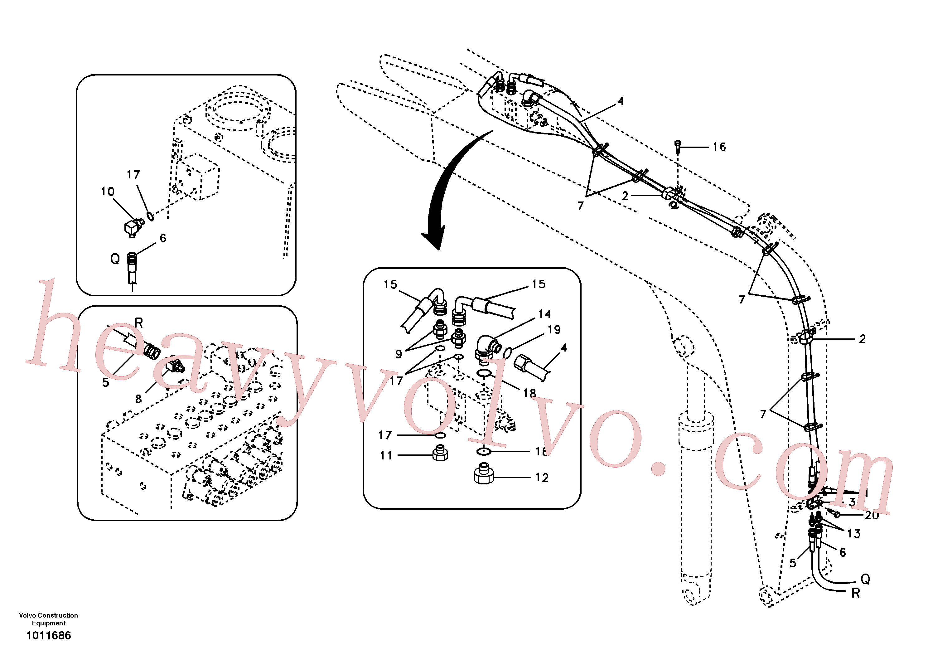 Volvo Assembly VOE14512609 Bracket for sale