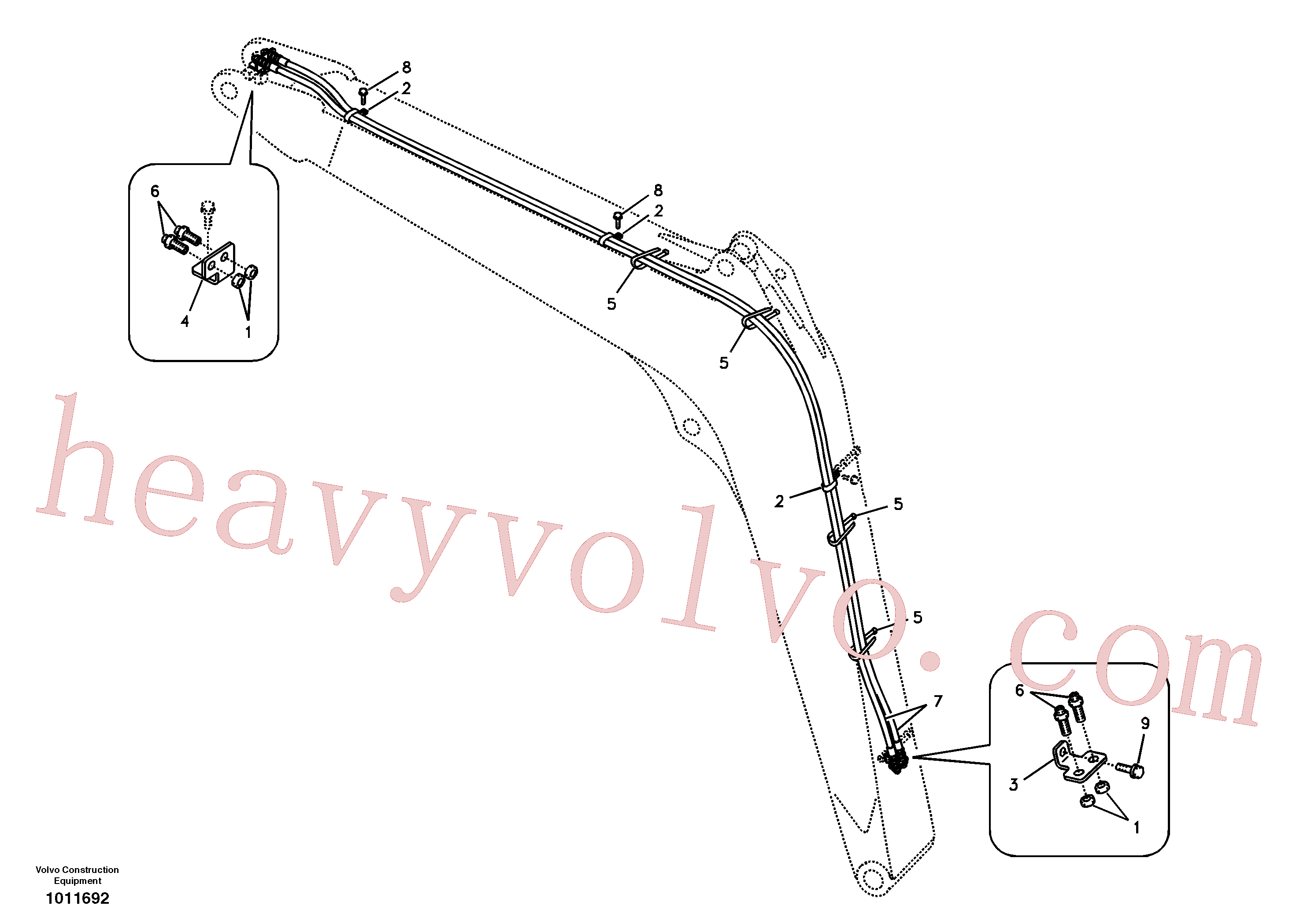 Volvo Assembly VOE14512609 Bracket for sale