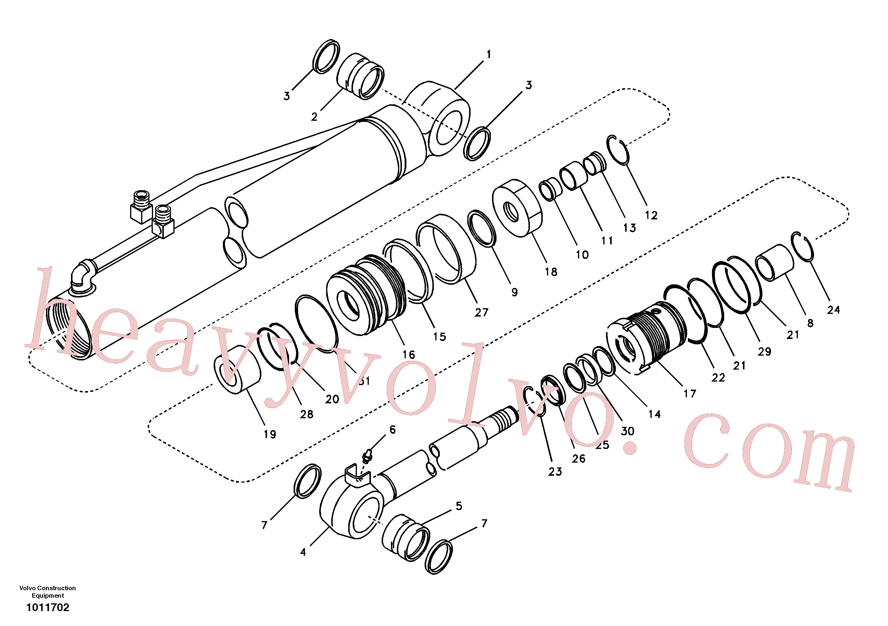 Wholesale VOE14589161 Sealing kit for Volvo Excavator