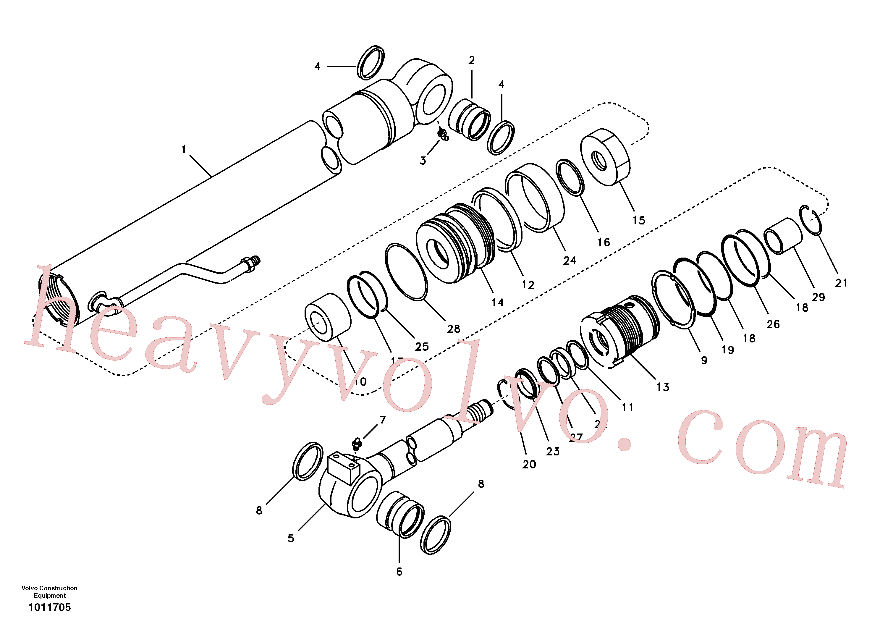 Volvo SA9125-33000 Lock nut aftermarket part for sale