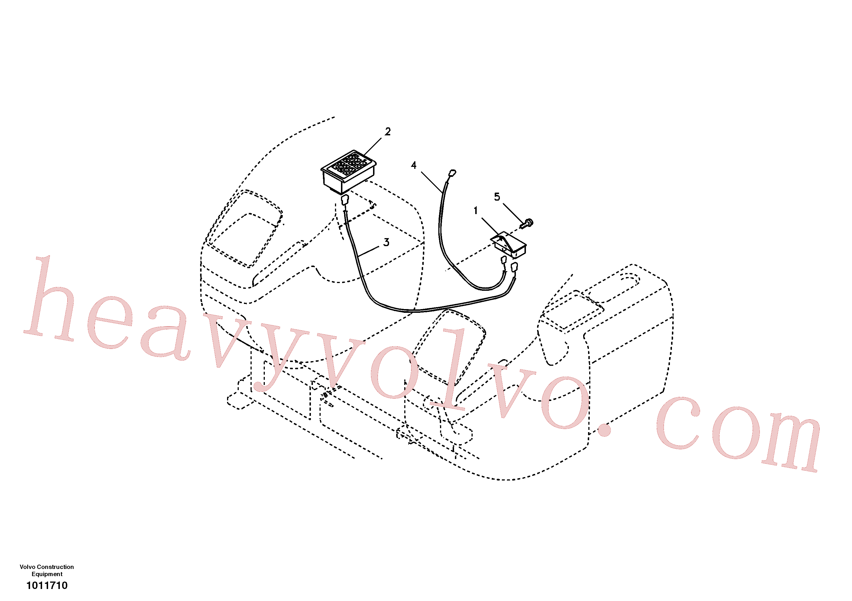 VOE14510777 Control Unit for Volvo Excavator Parts