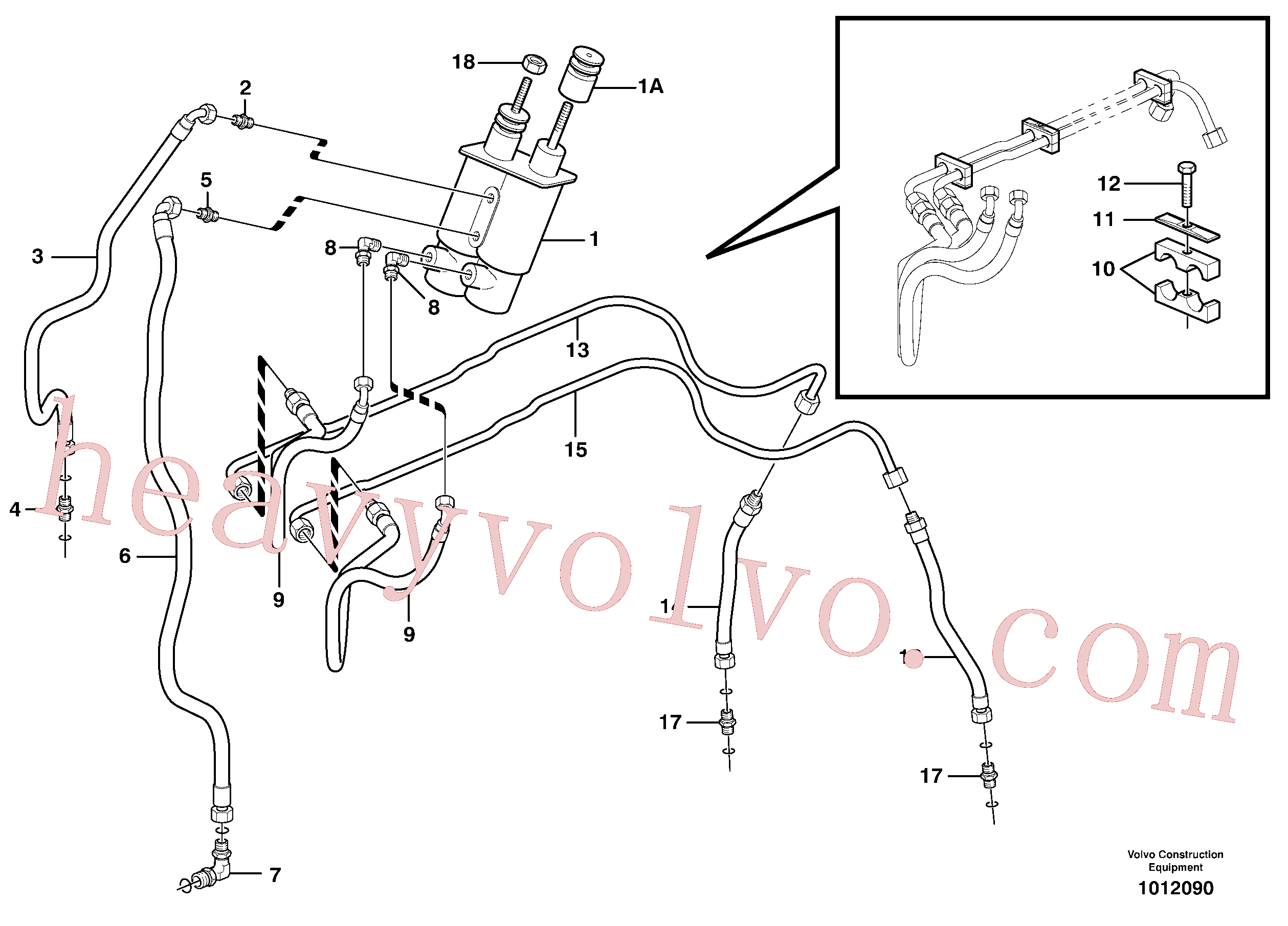 Wholesale VOE937272 Nipple, Fitting for Volvo Excavator