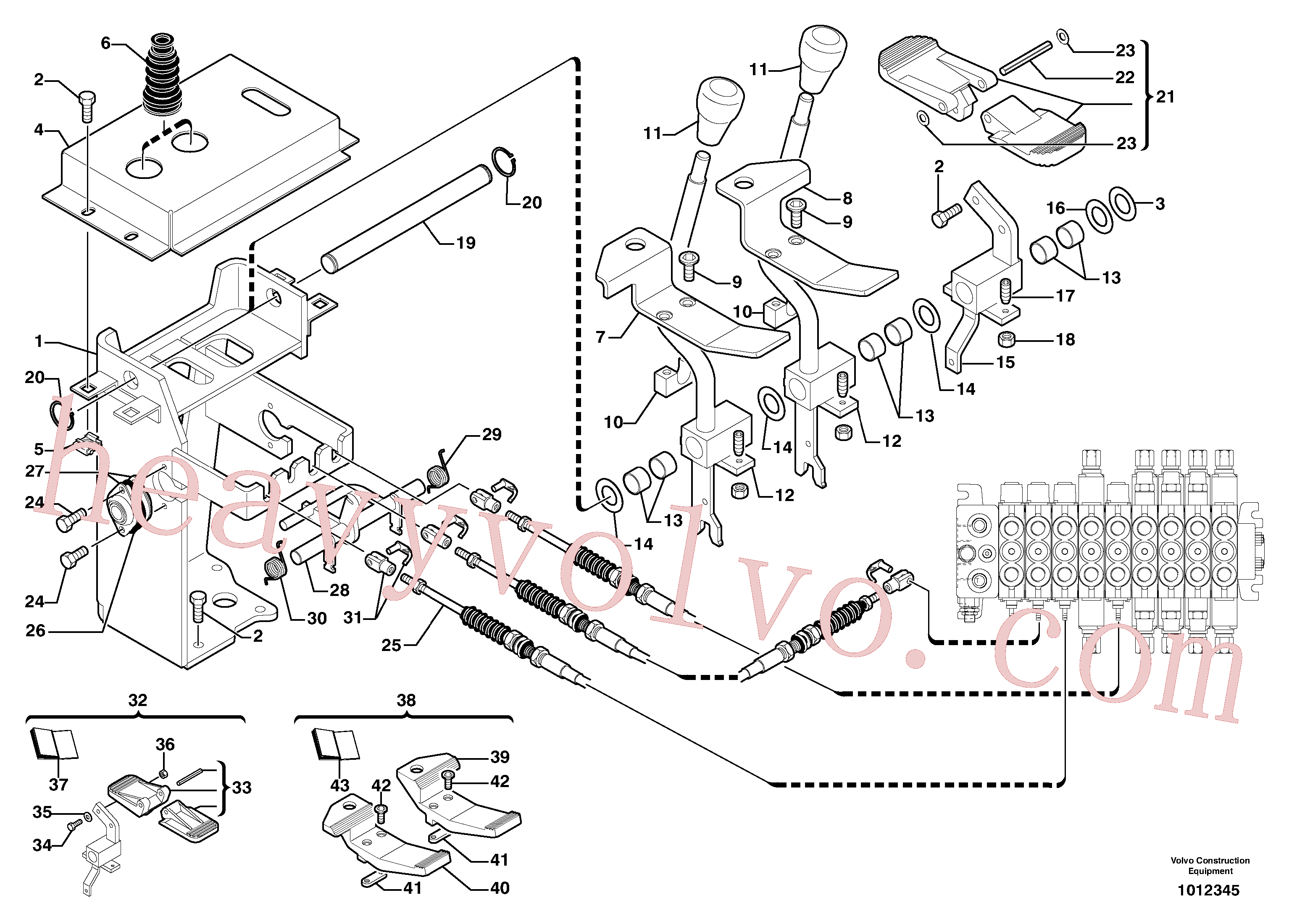 Volvo Assembly PJ5040154 Washer for sale