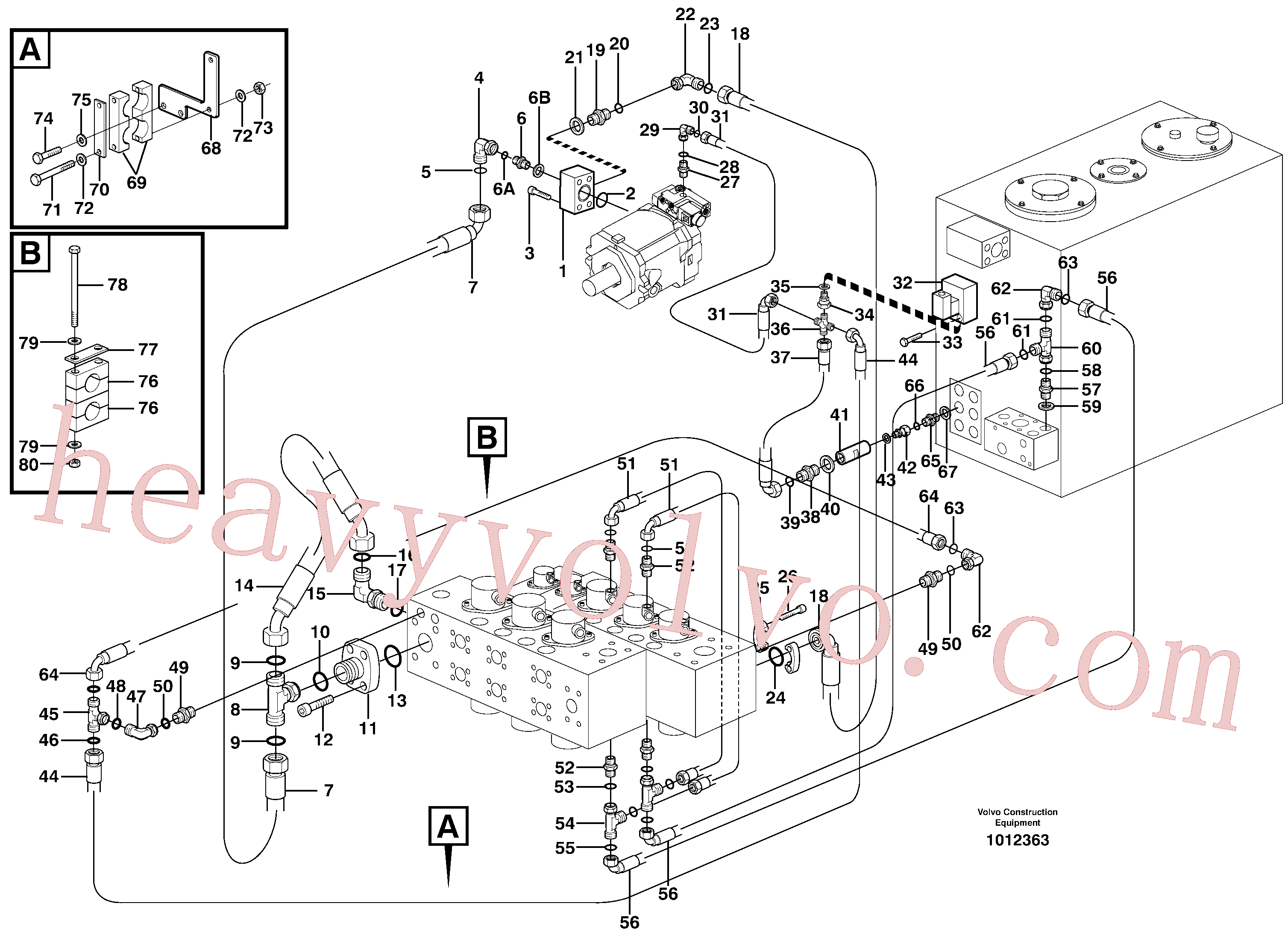 Wholesale VOE13933908 Elbow nipple for Volvo Excavator