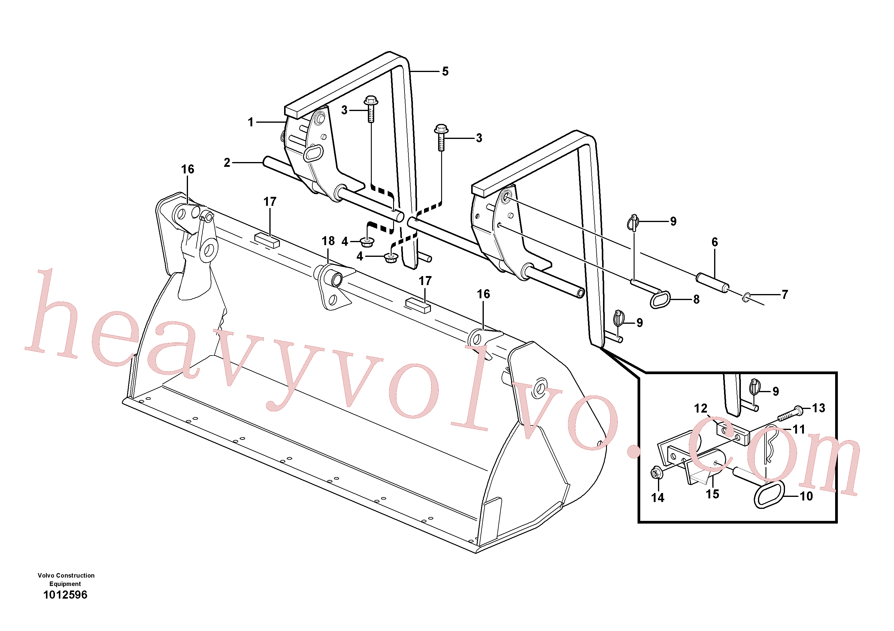 Volvo PJ4630002 Snap ring aftermarket part for sale