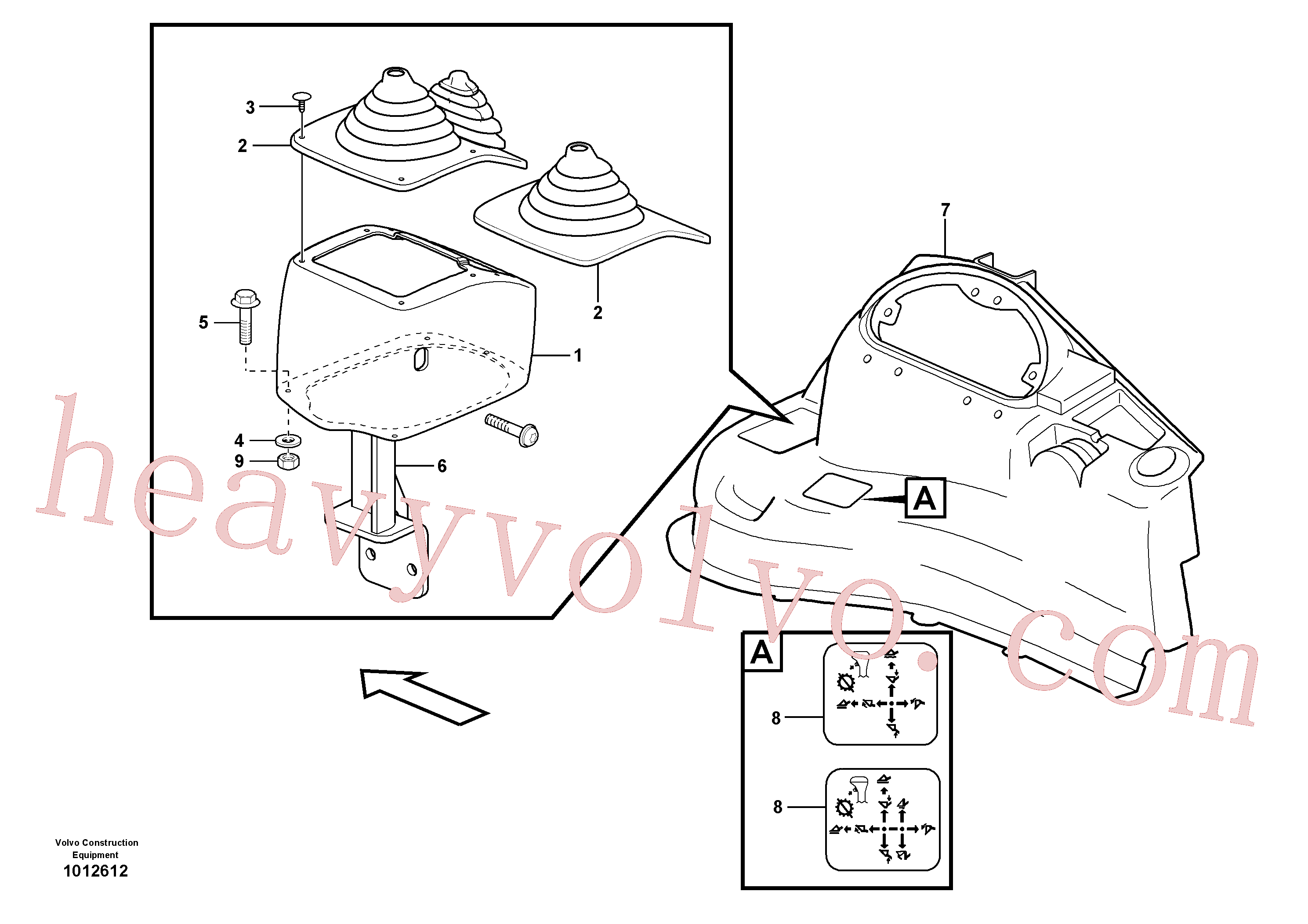 Volvo excavator part VOE972410 Six point socket screw for sale