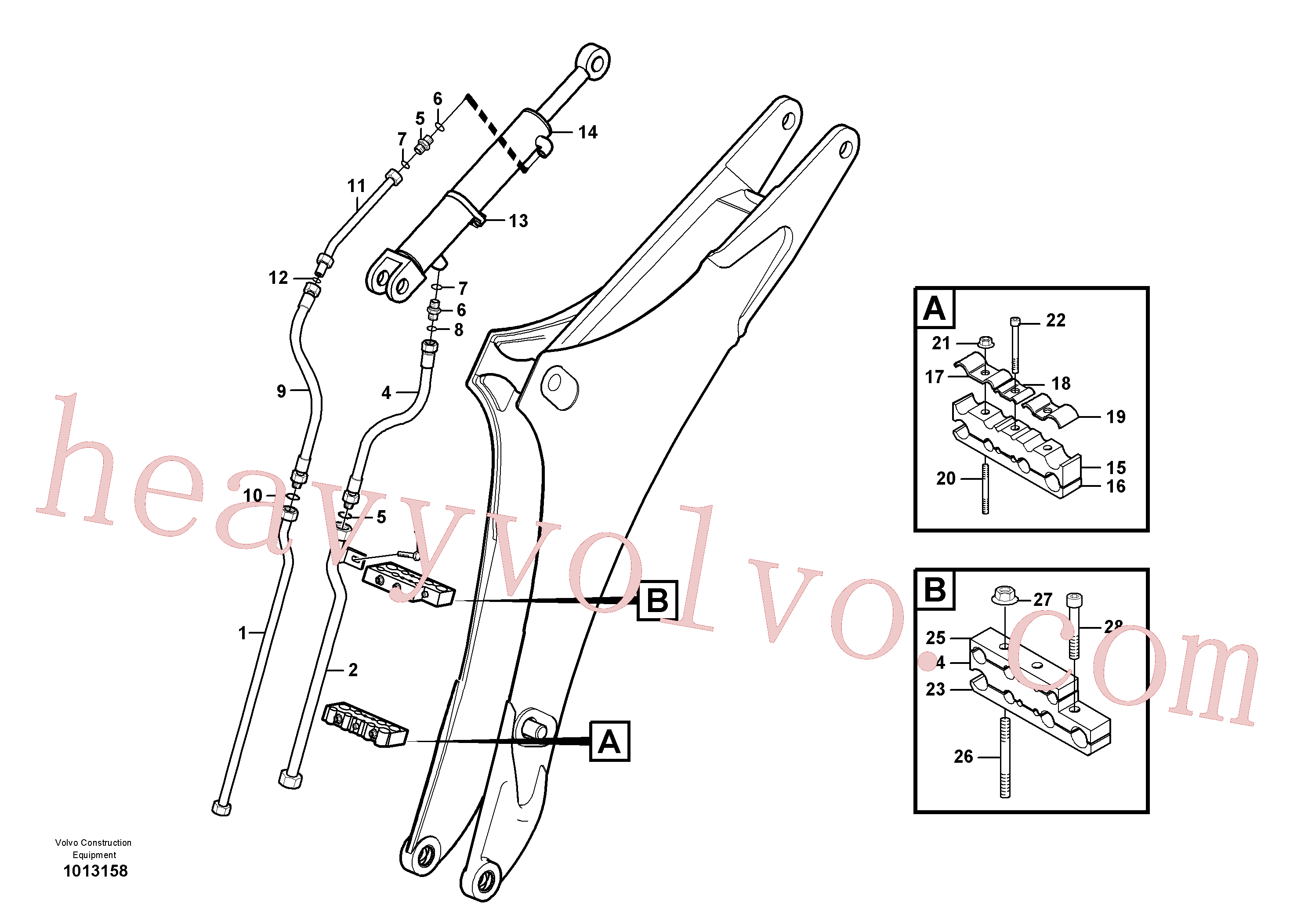 Volvo Assembly VOE11881048 Clamp for sale