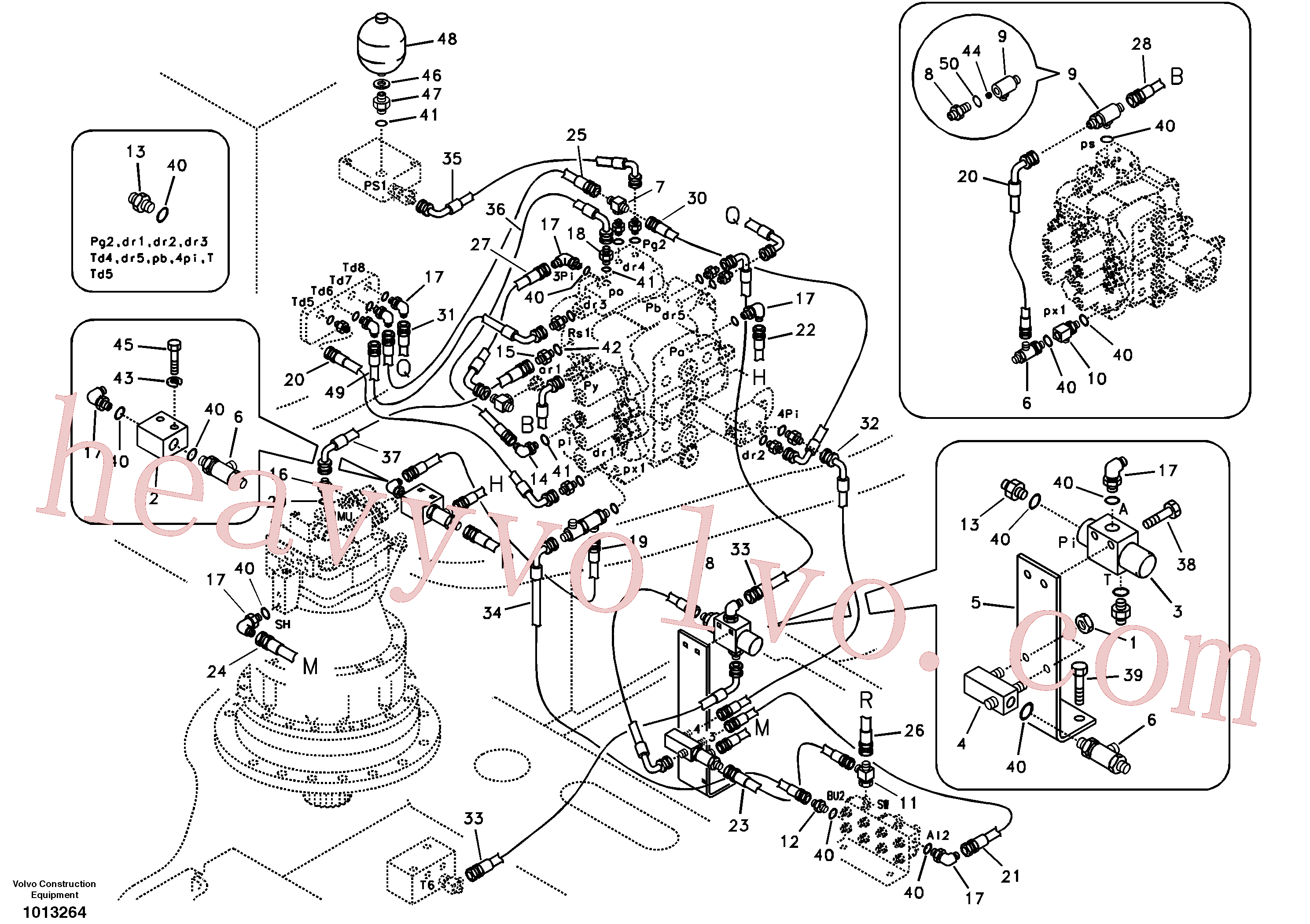 SA9453-02233 Pilot for Volvo Excavator Parts