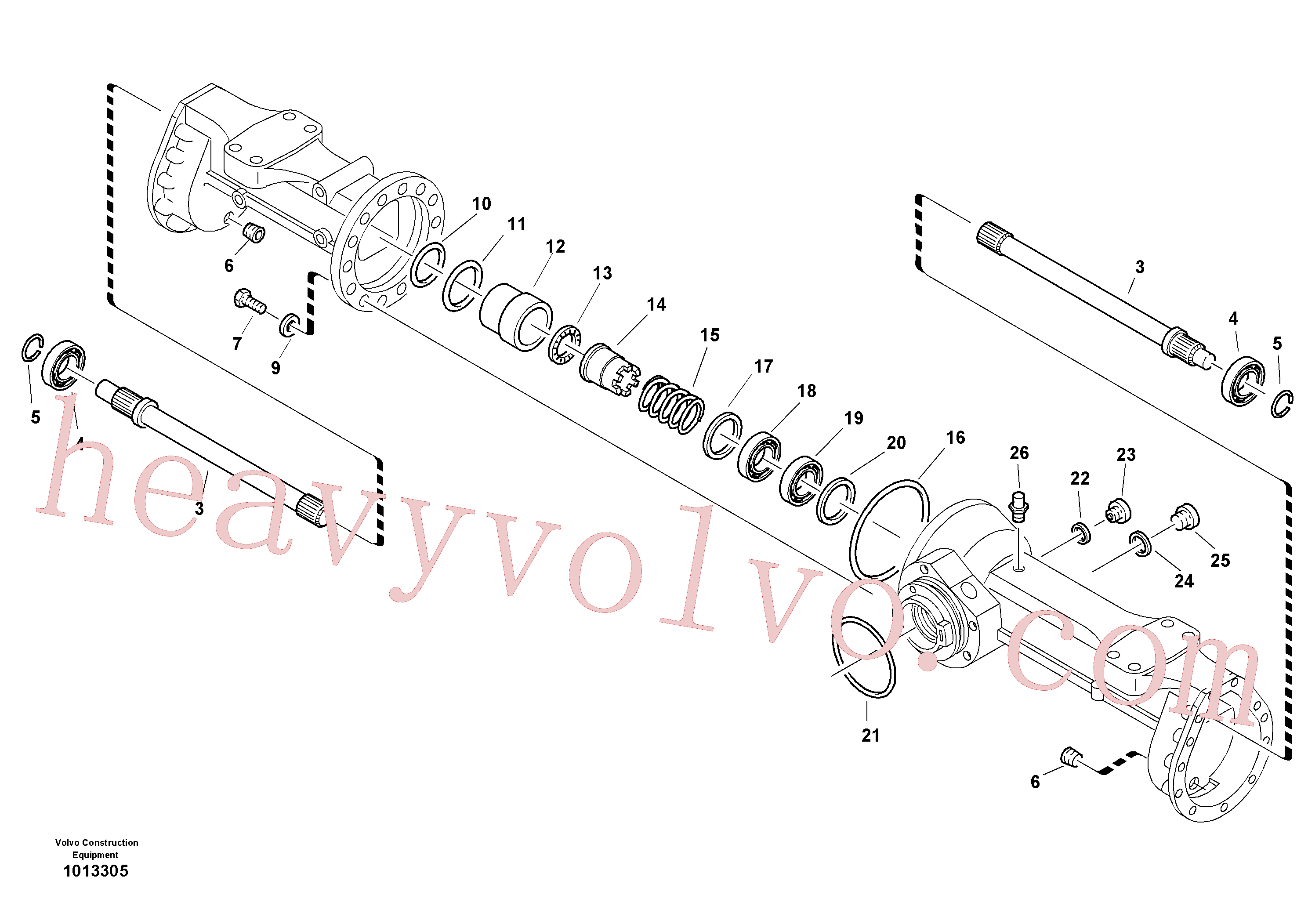 VOE4881469 Bleeder nipple for Volvo Excavator spare