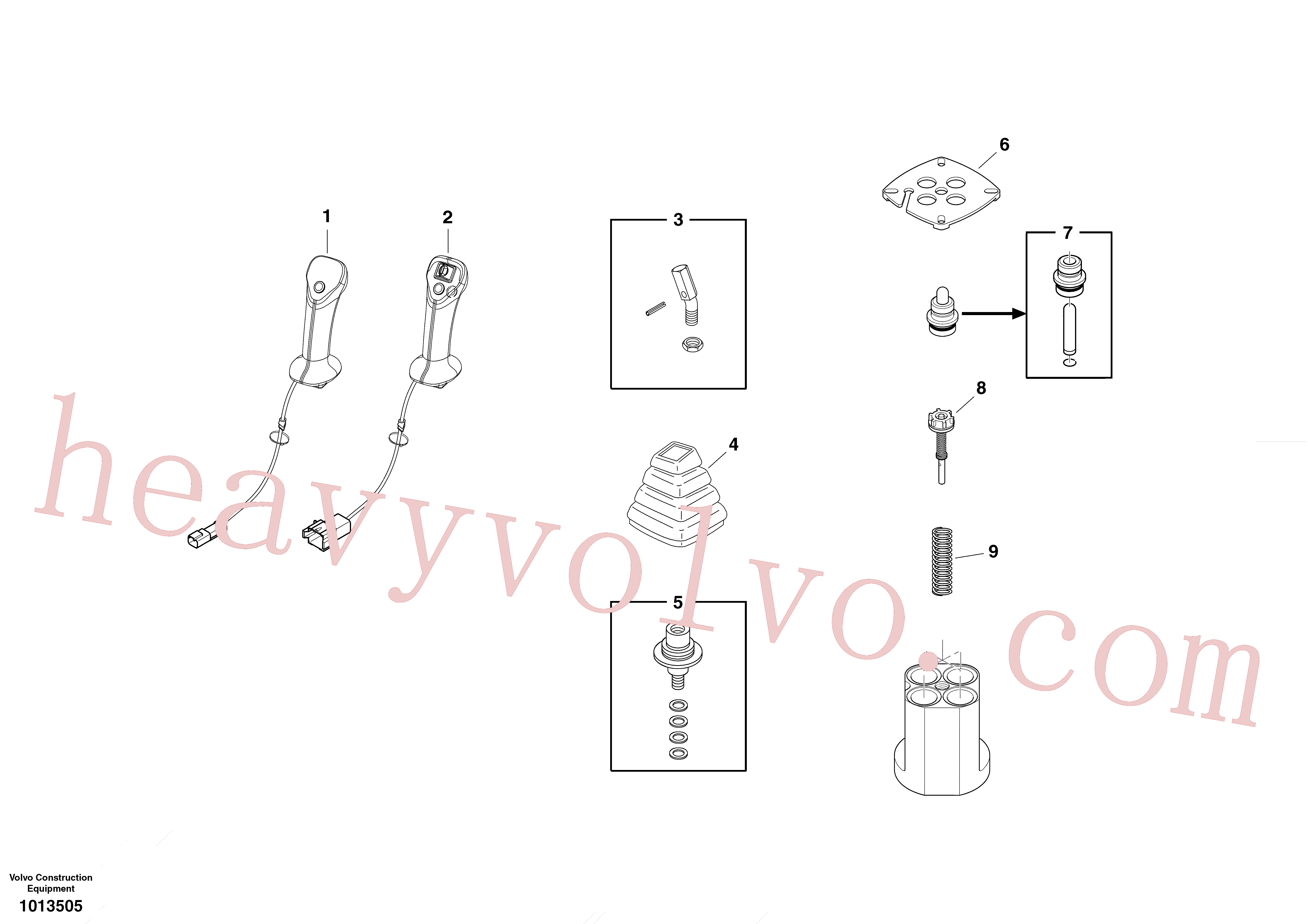 China Made VOE11713014 Handle parts for Volvo Excavator