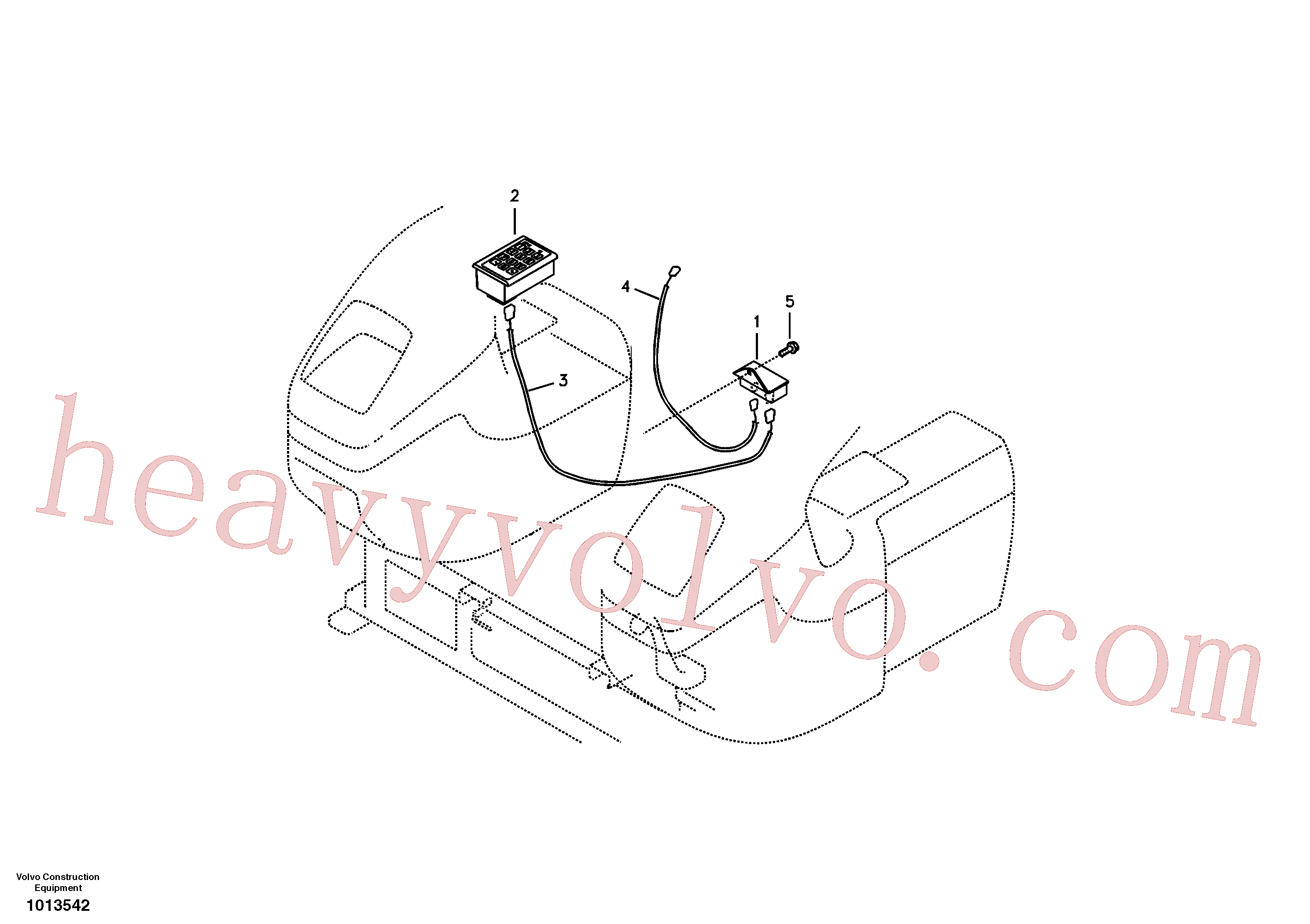 VOE14510777 Control Unit for Volvo Excavator Parts