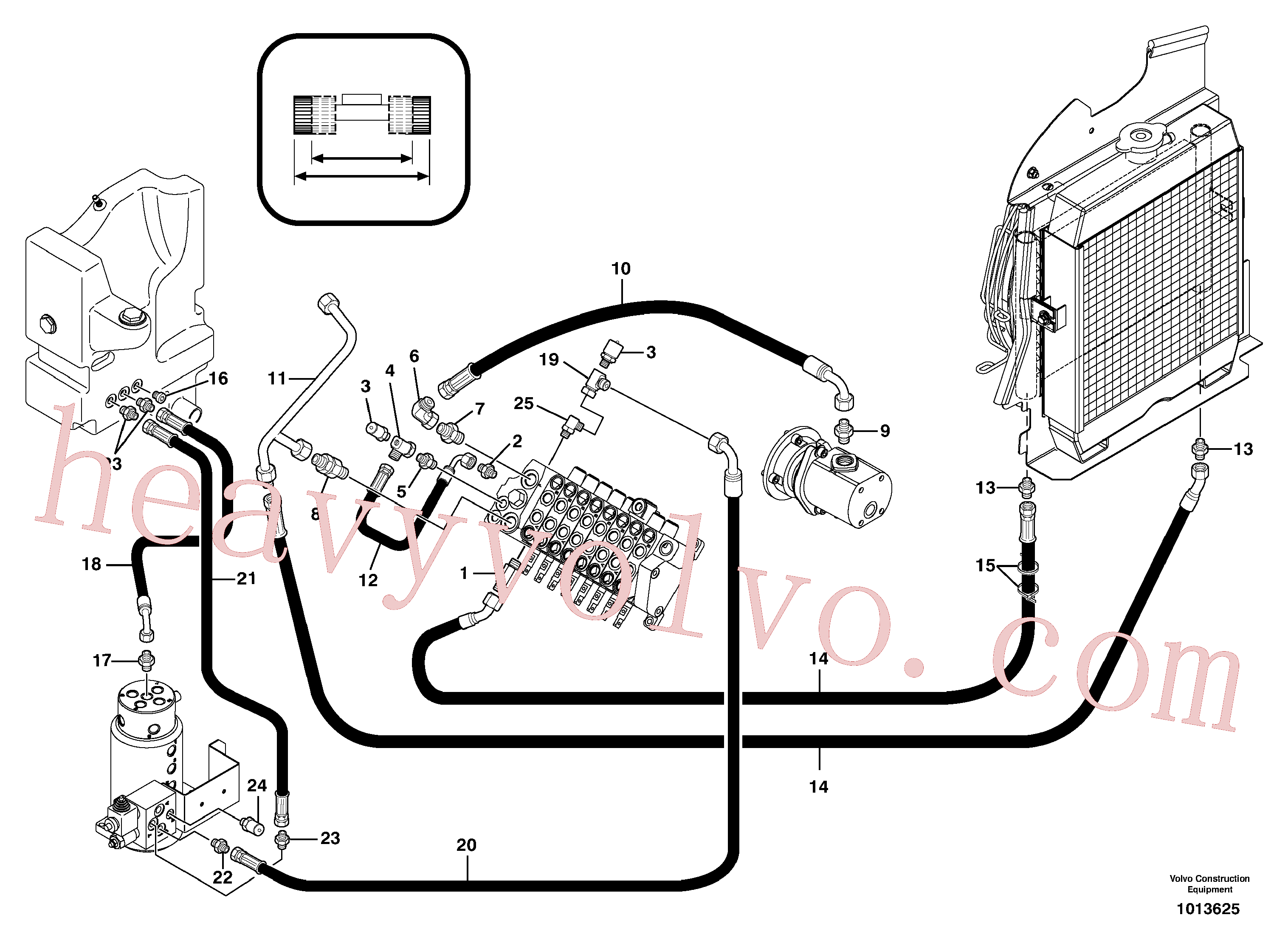 Wholesale VOE11800108 Oil pipe for Volvo Excavator