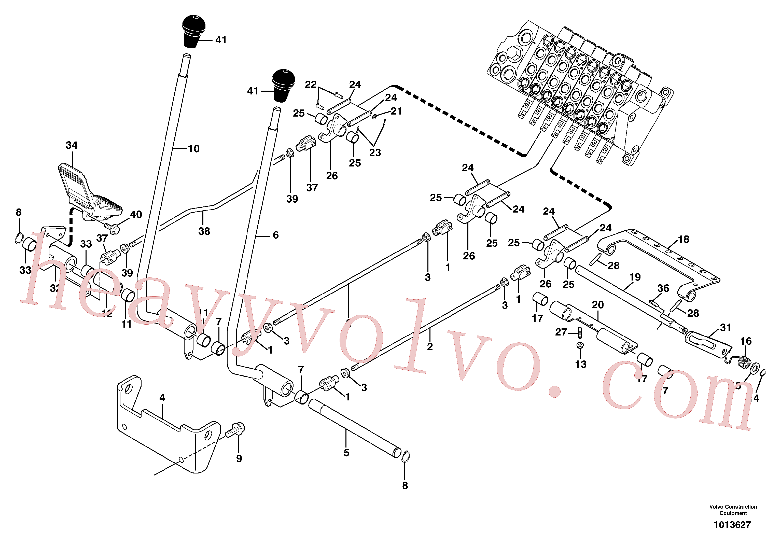 Volvo excavator part VOE11801541 Pin for sale