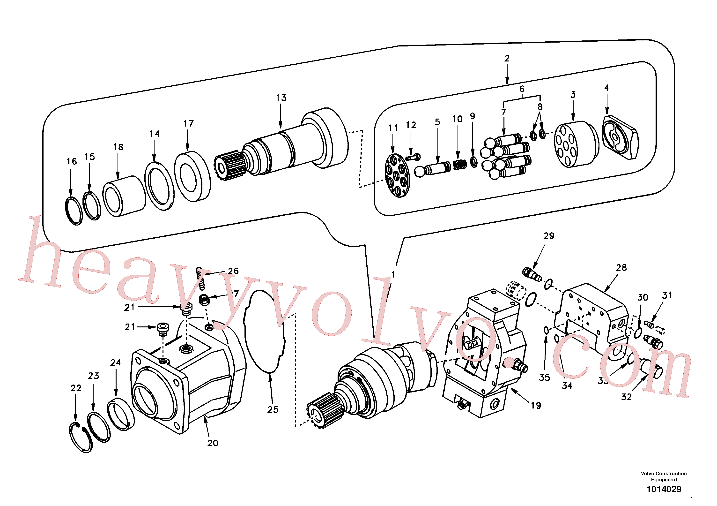 Wholesale SA8230-29360 Pin for Volvo Excavator
