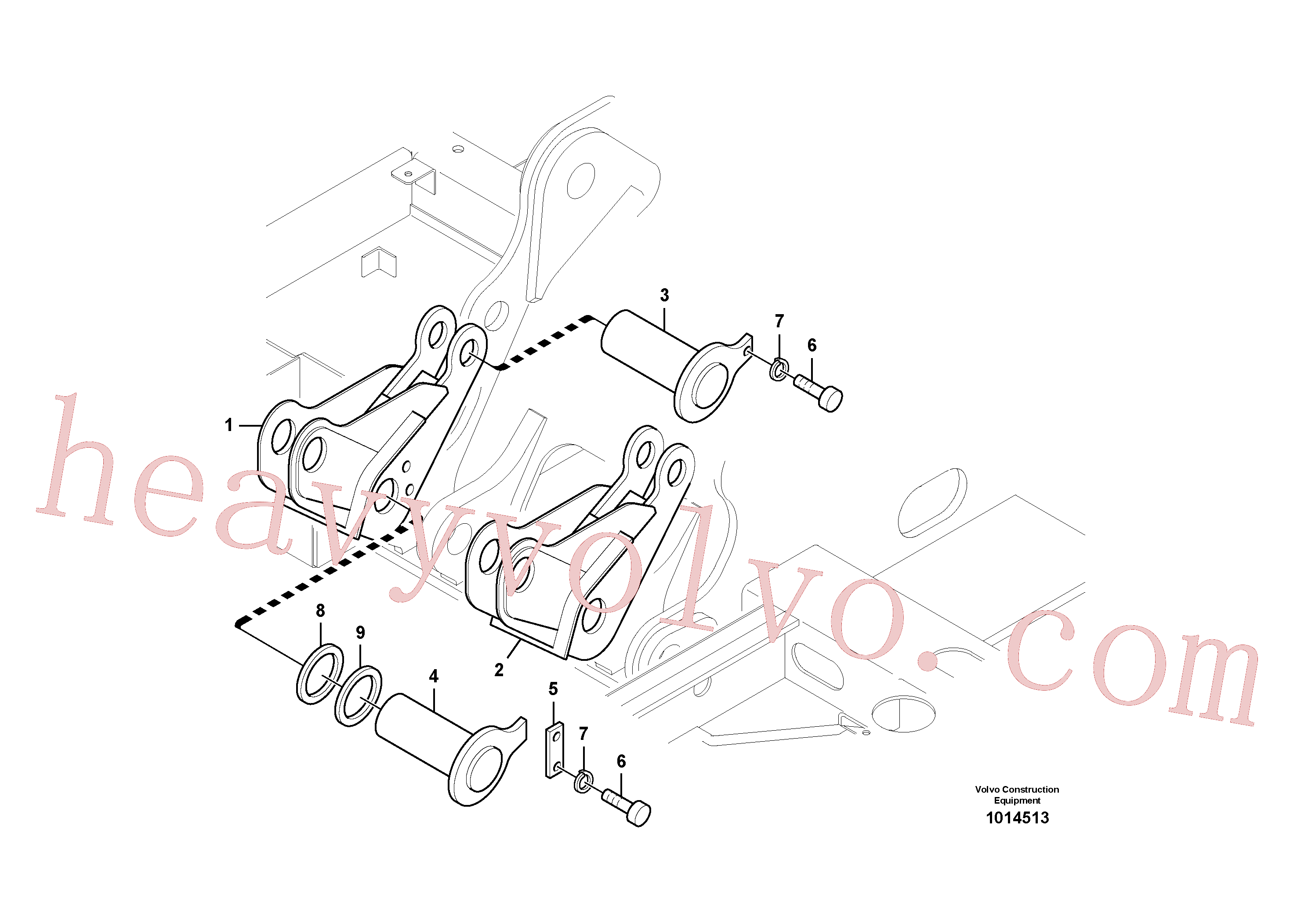Volvo Assembly VOE14716436 Shim for sale