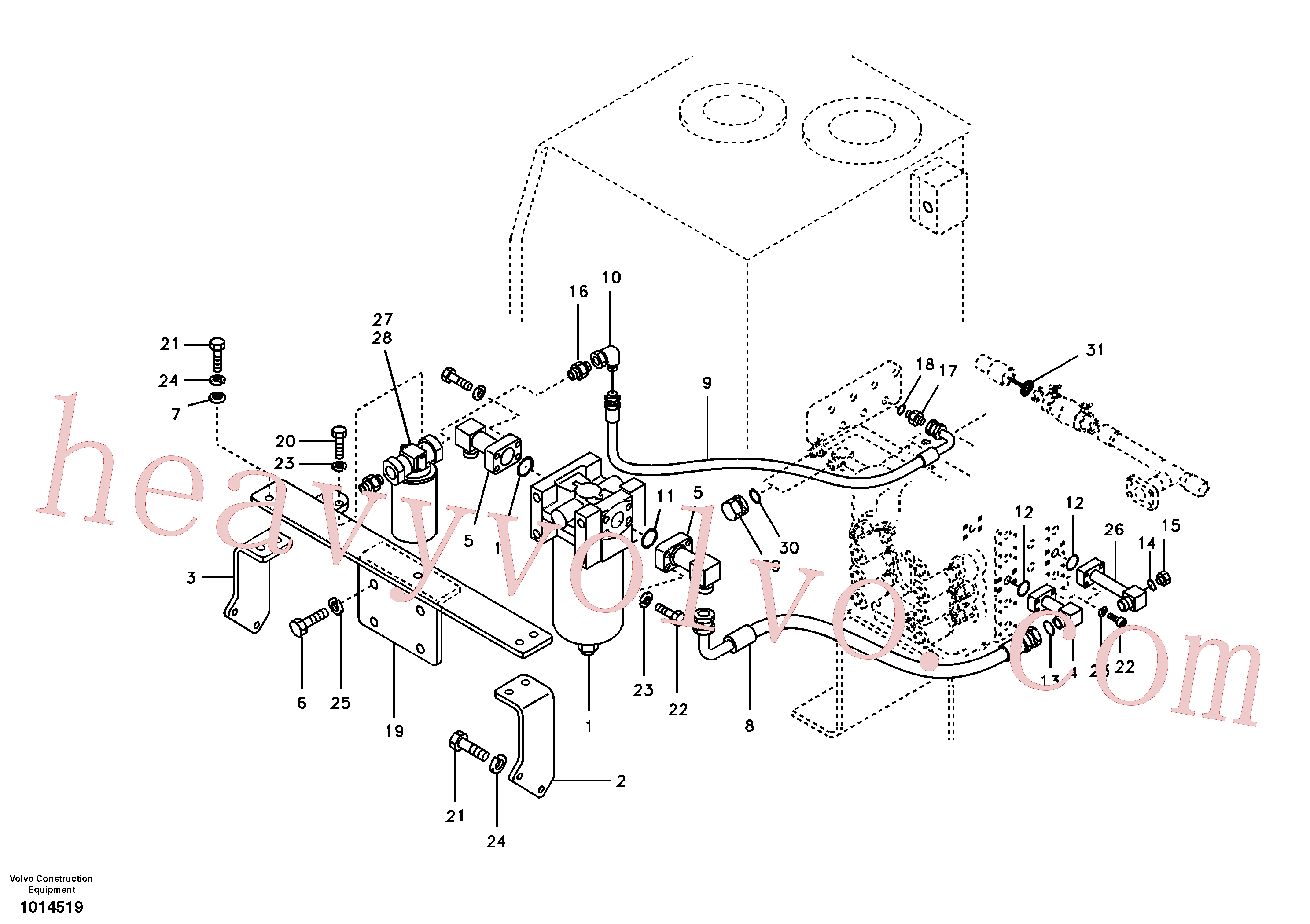 Volvo Assembly SA9403-06616 Xtraflex/5000 for sale