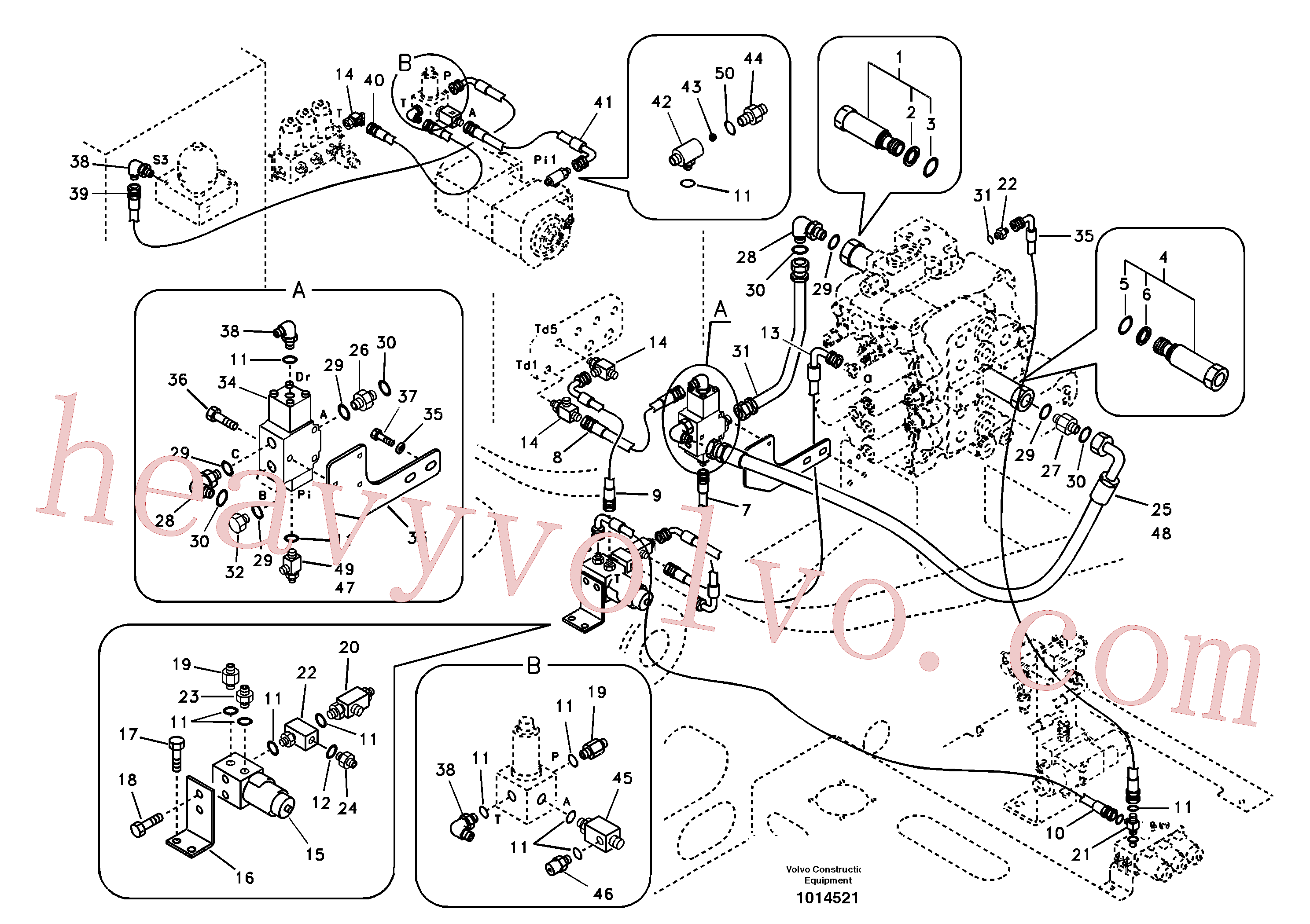 Wholesale SA9411-92462 Connector for Volvo Excavator