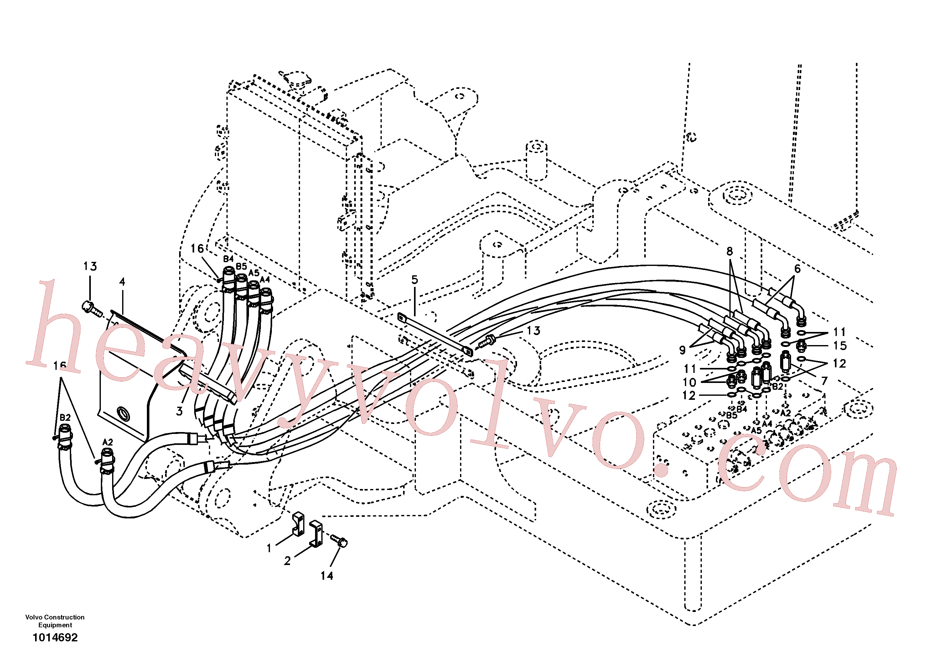 China Made VOE14880468 Connector parts for Volvo Excavator