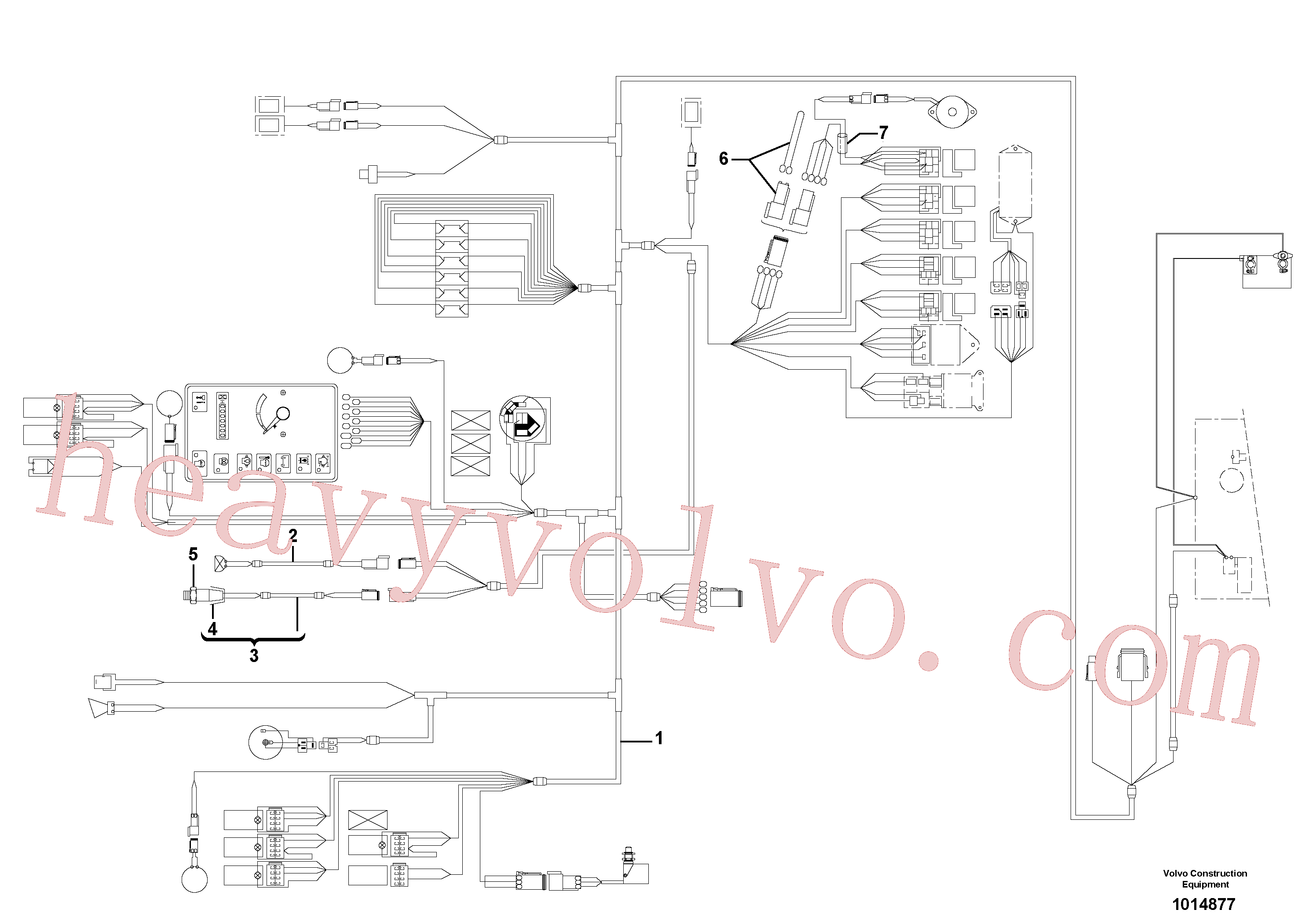 Volvo VOE11805636 Cable harness aftermarket part for sale
