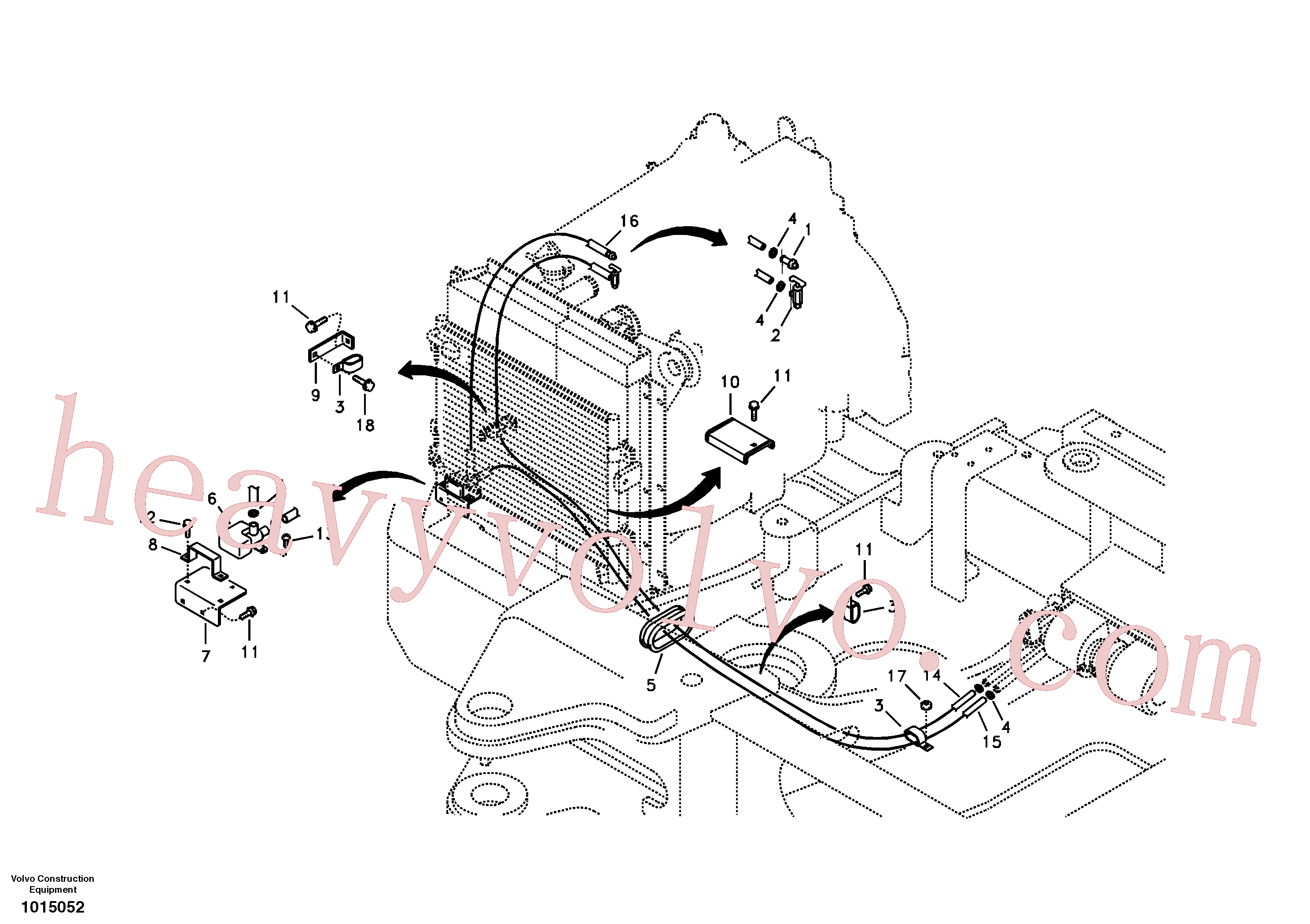 Volvo VOE14507450 Clip aftermarket part for sale