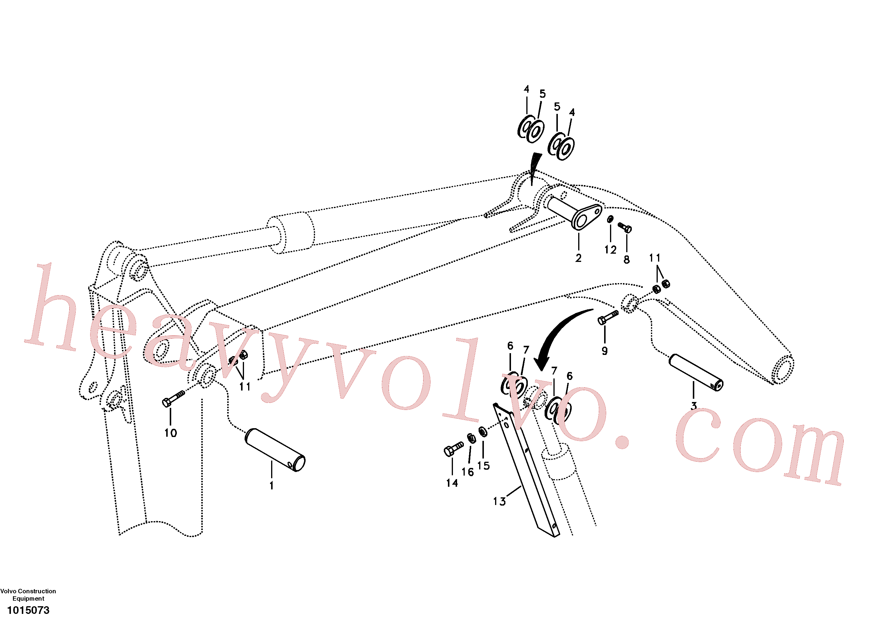 Volvo Assembly VOE14520903 Shim for sale
