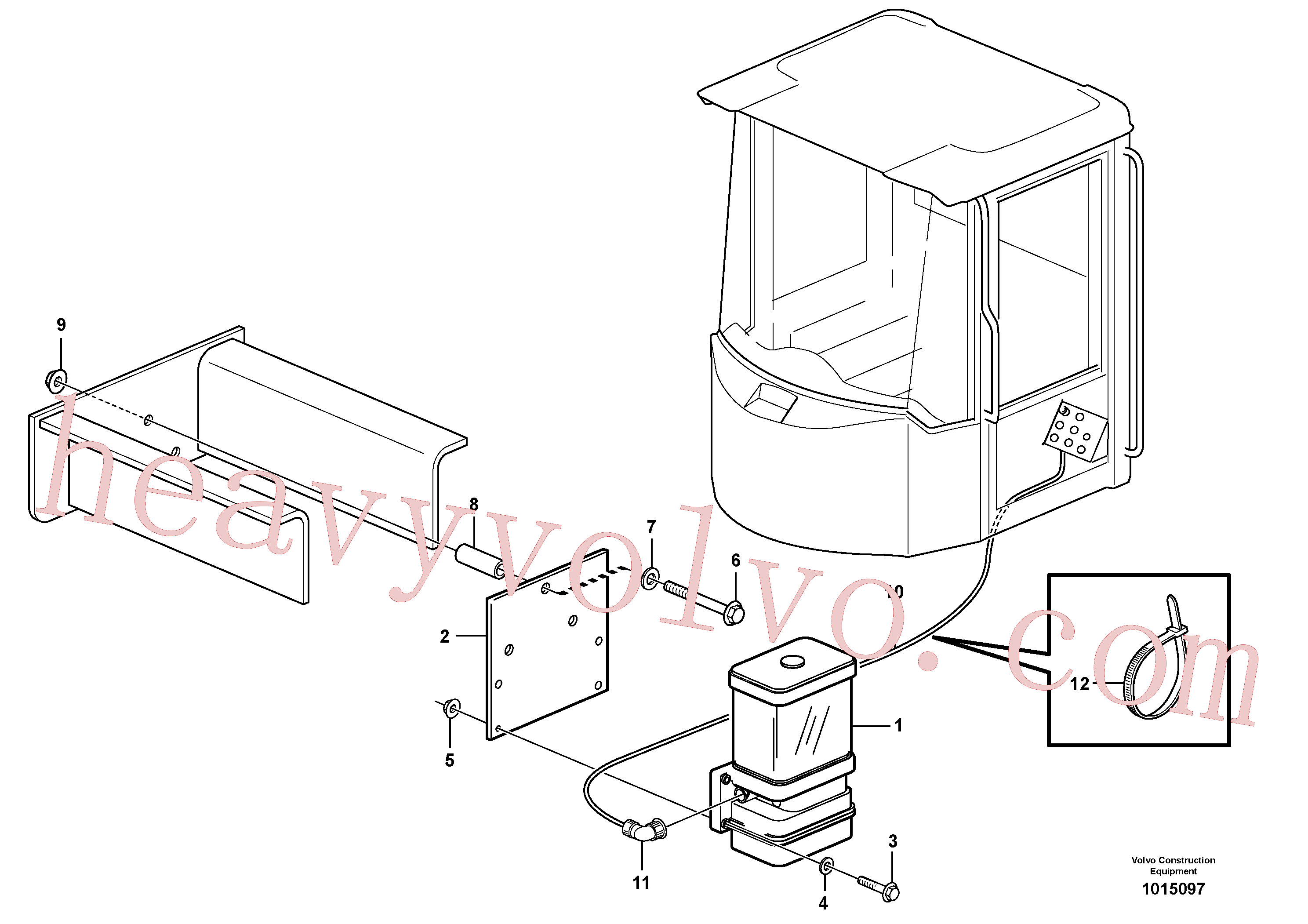 Volvo Assembly VOE14023230 Lock nut for sale