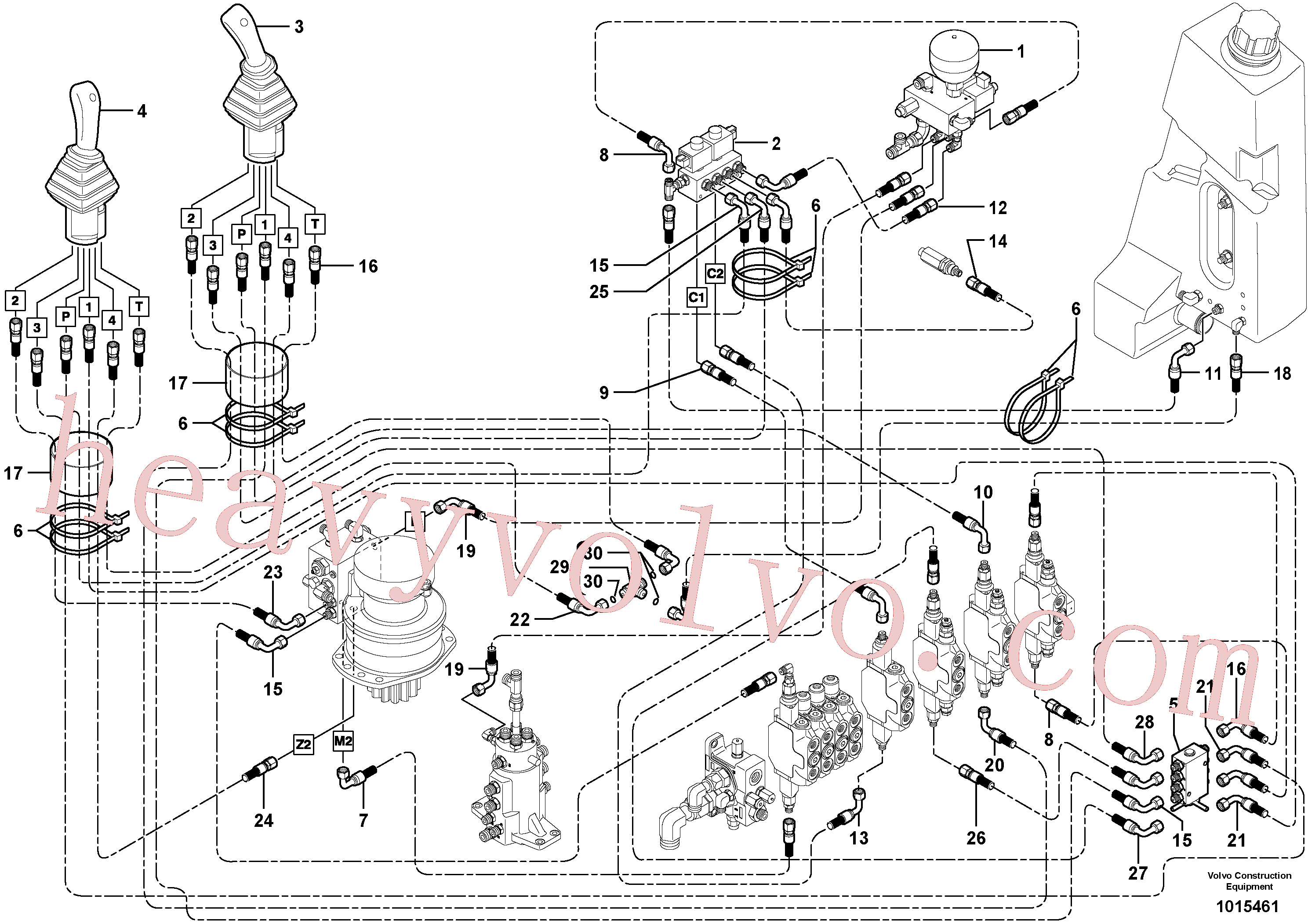 Volvo VOE936818 Hose assembly aftermarket part for sale