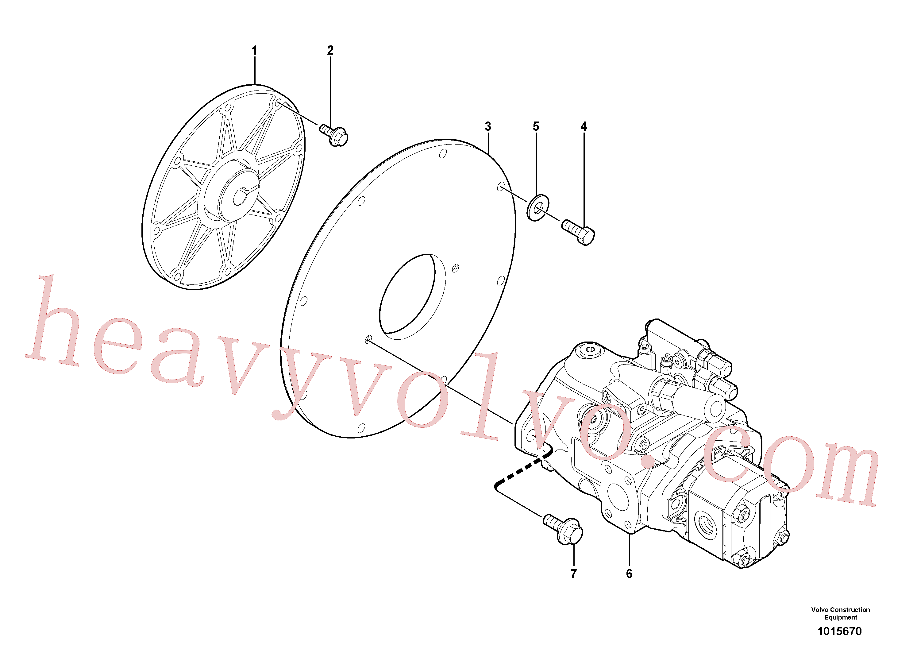 Volvo excavator part PJ5010018 Coupling piece for sale