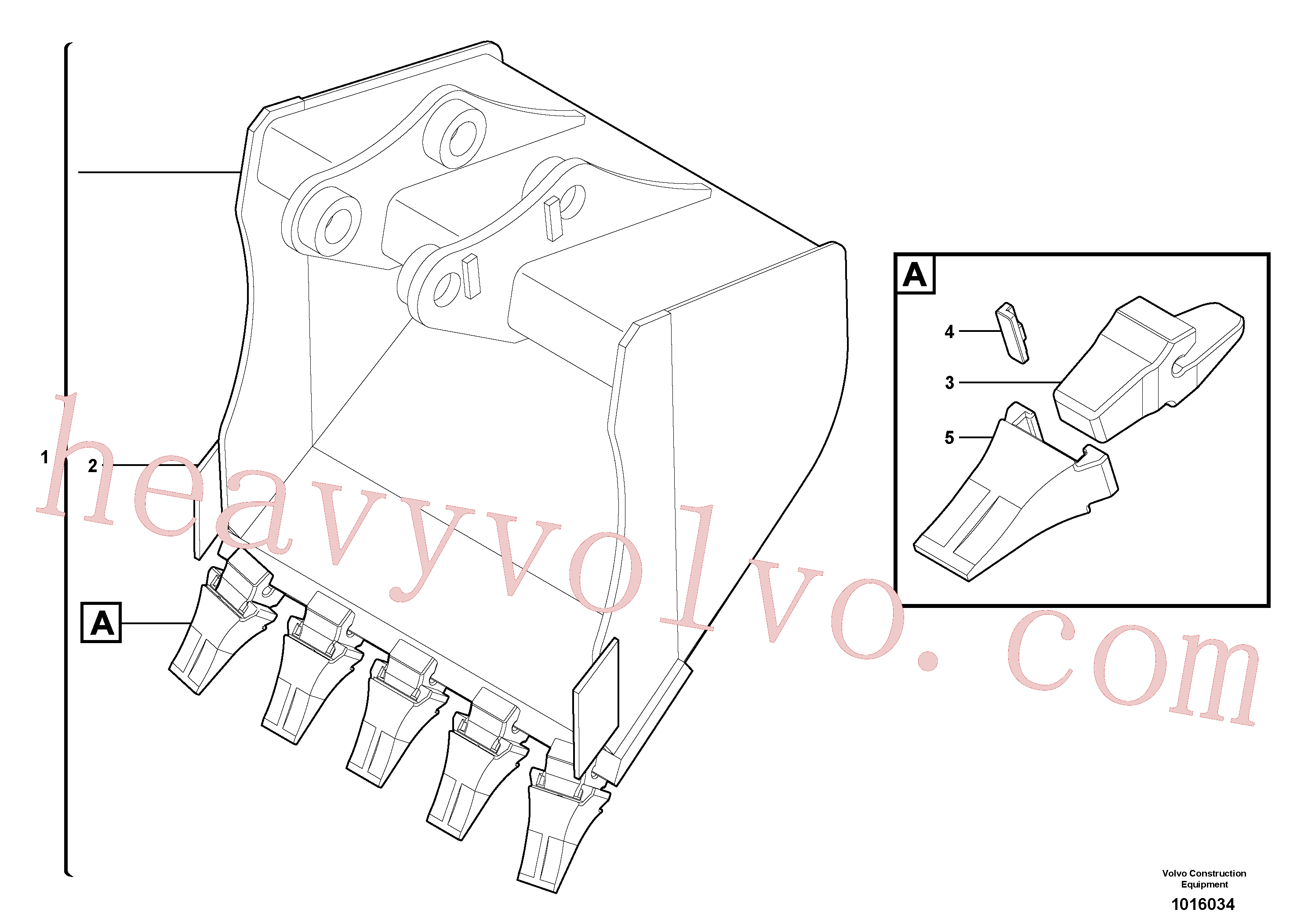 Wholesale VOE11804295 Bucket for Volvo Excavator