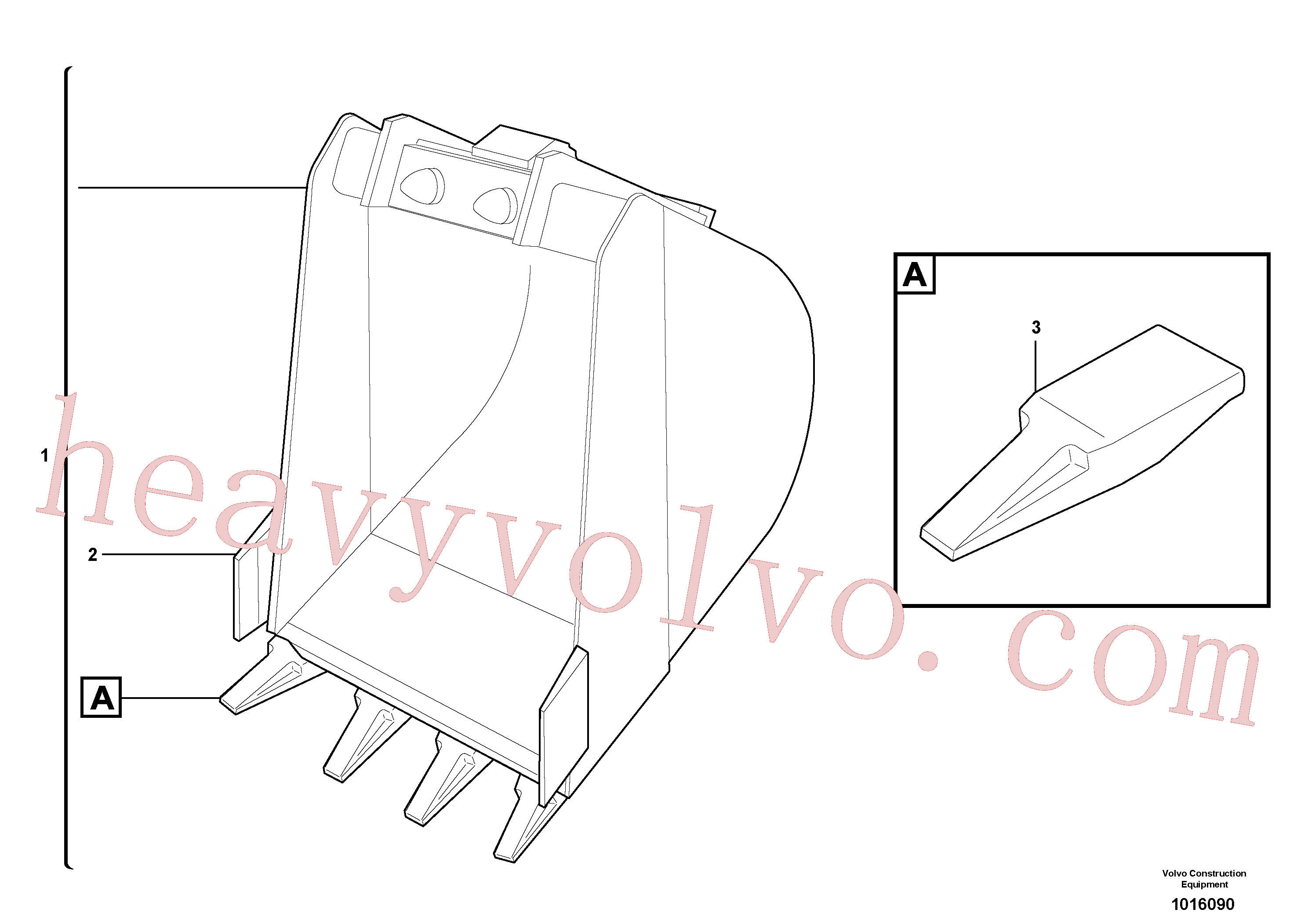 Wholesale VOE11806689 Bucket for Volvo Excavator